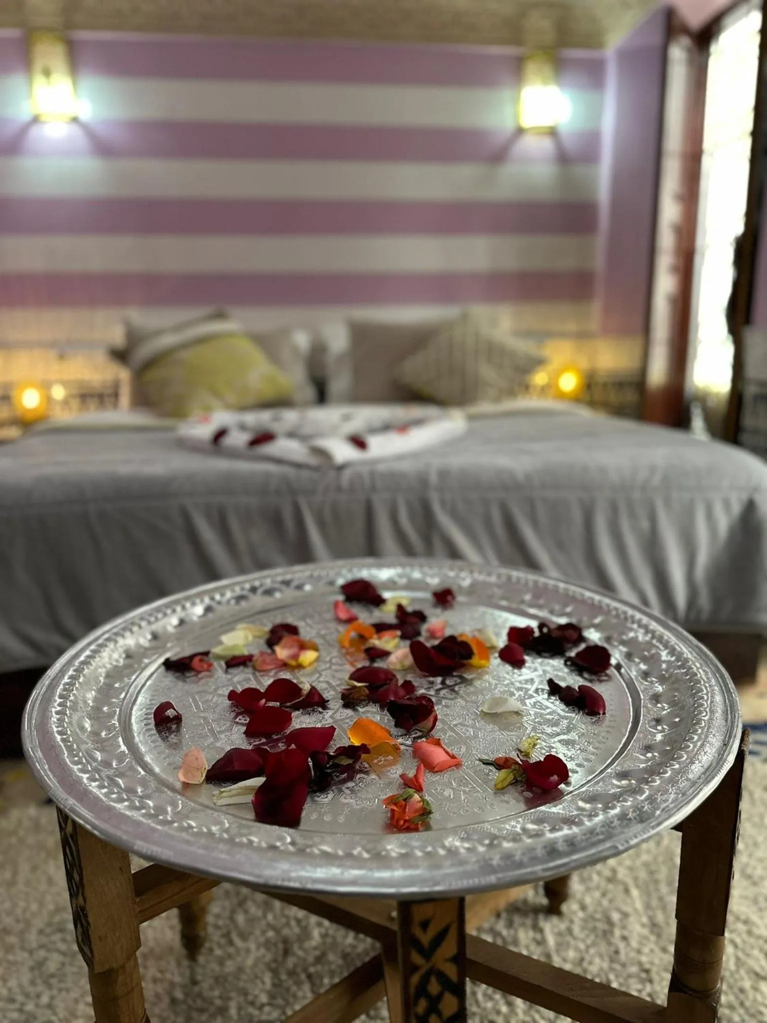Bedroom, Bed in Riad Fes Colors & SPA - Family Lodging