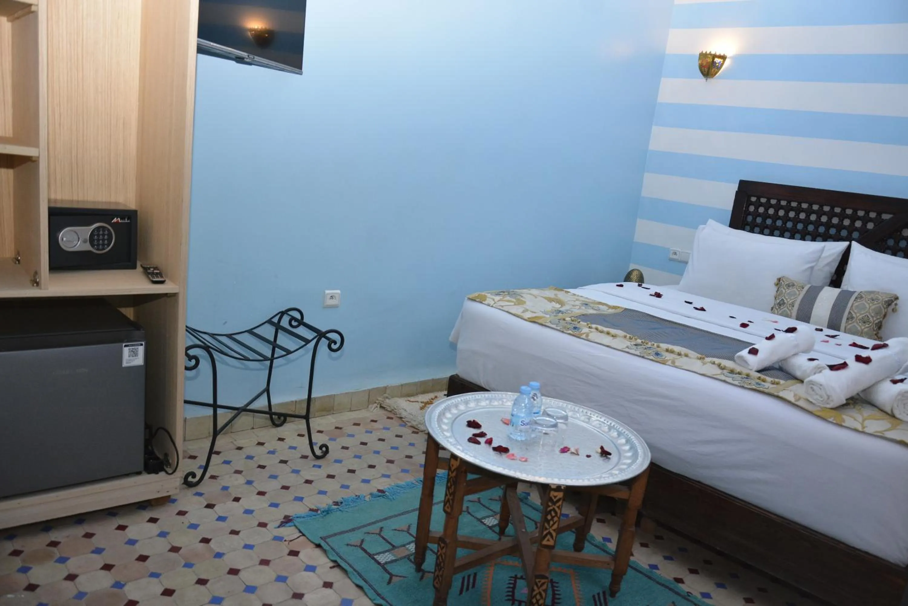 Bed in Riad Fes Colors & SPA - Family Lodging
