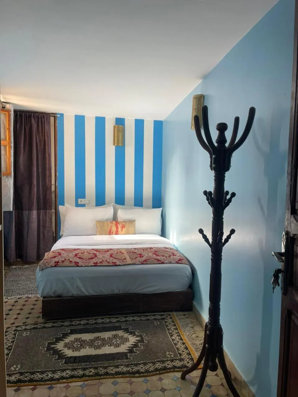 Bed in Riad Fes Colors & SPA - Family Lodging