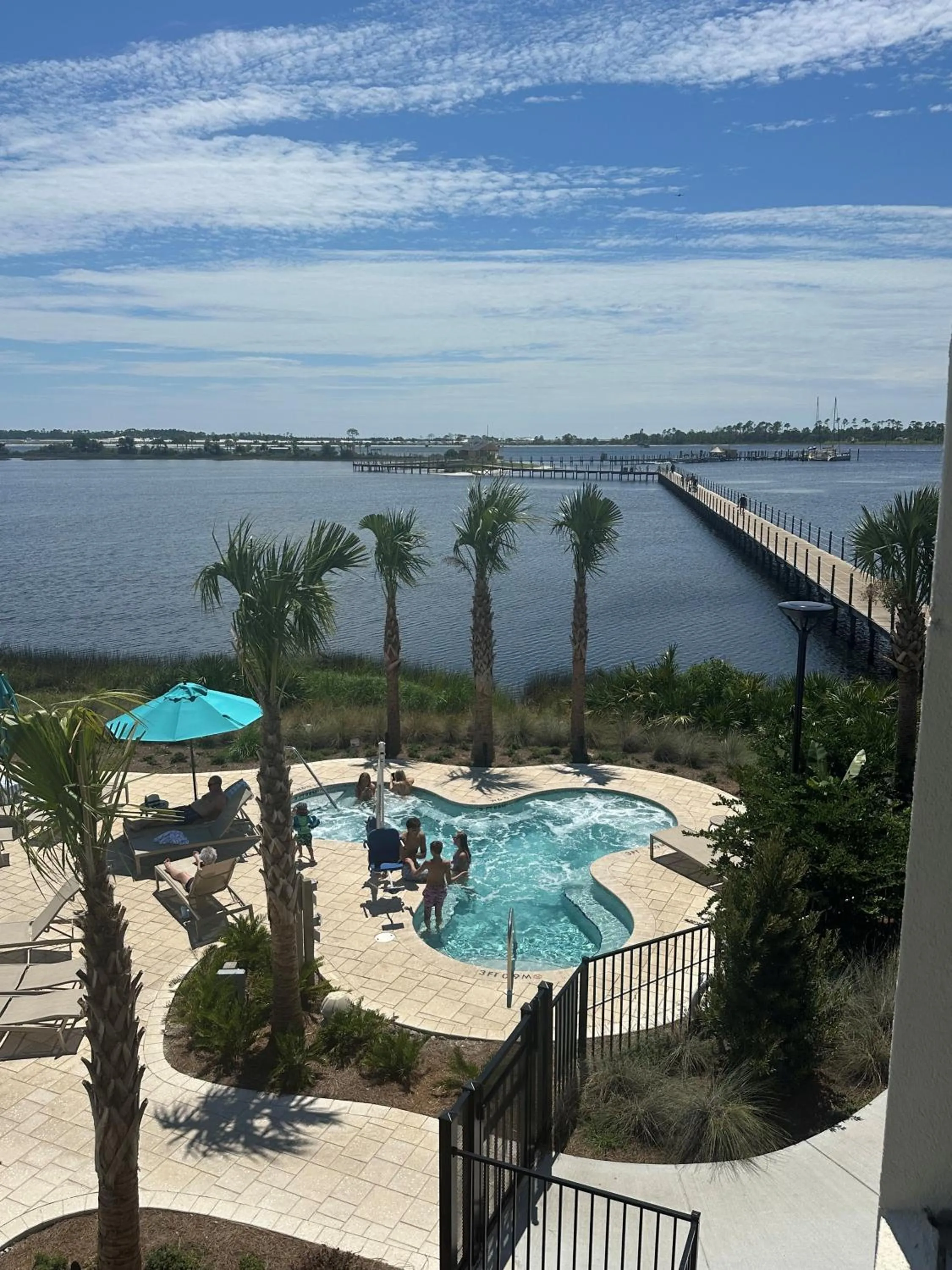Hot Tub in Hilton Vacation Club Bayside Resort Panama City Beach