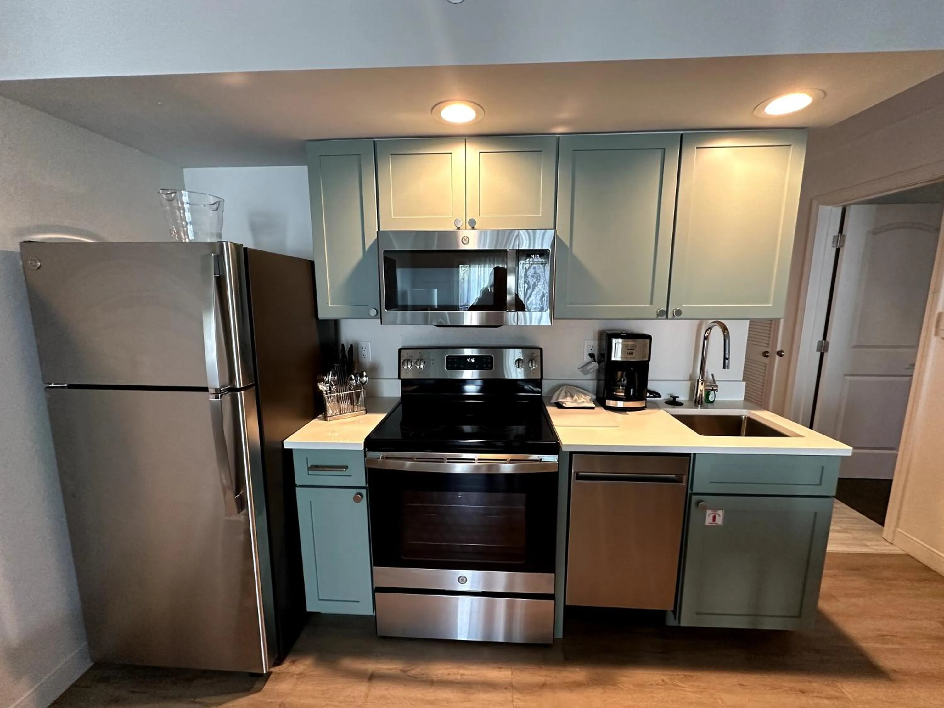 kitchen in Bluegreen's Bayside Resort and Spa