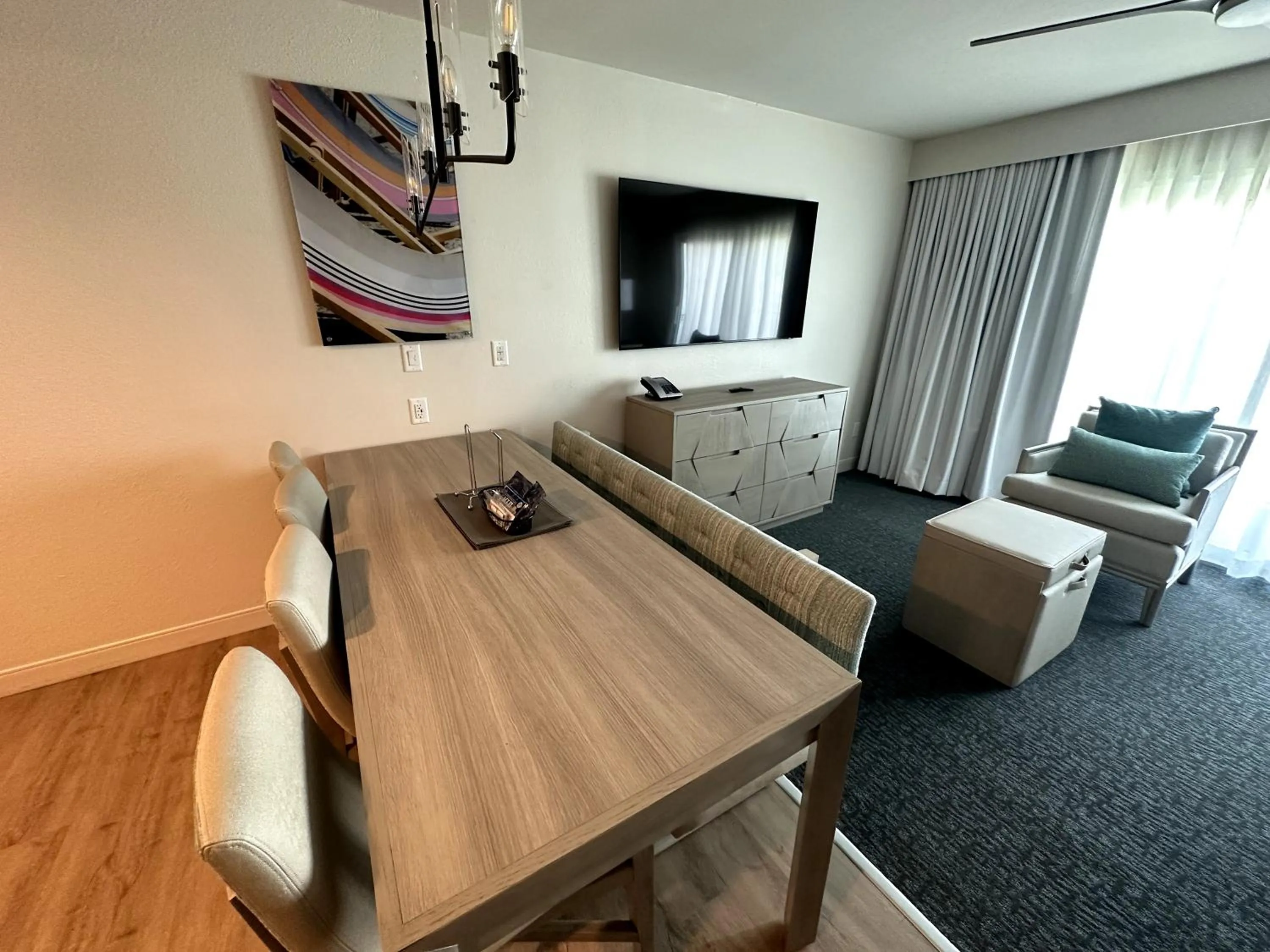 Living room in Bluegreen's Bayside Resort and Spa