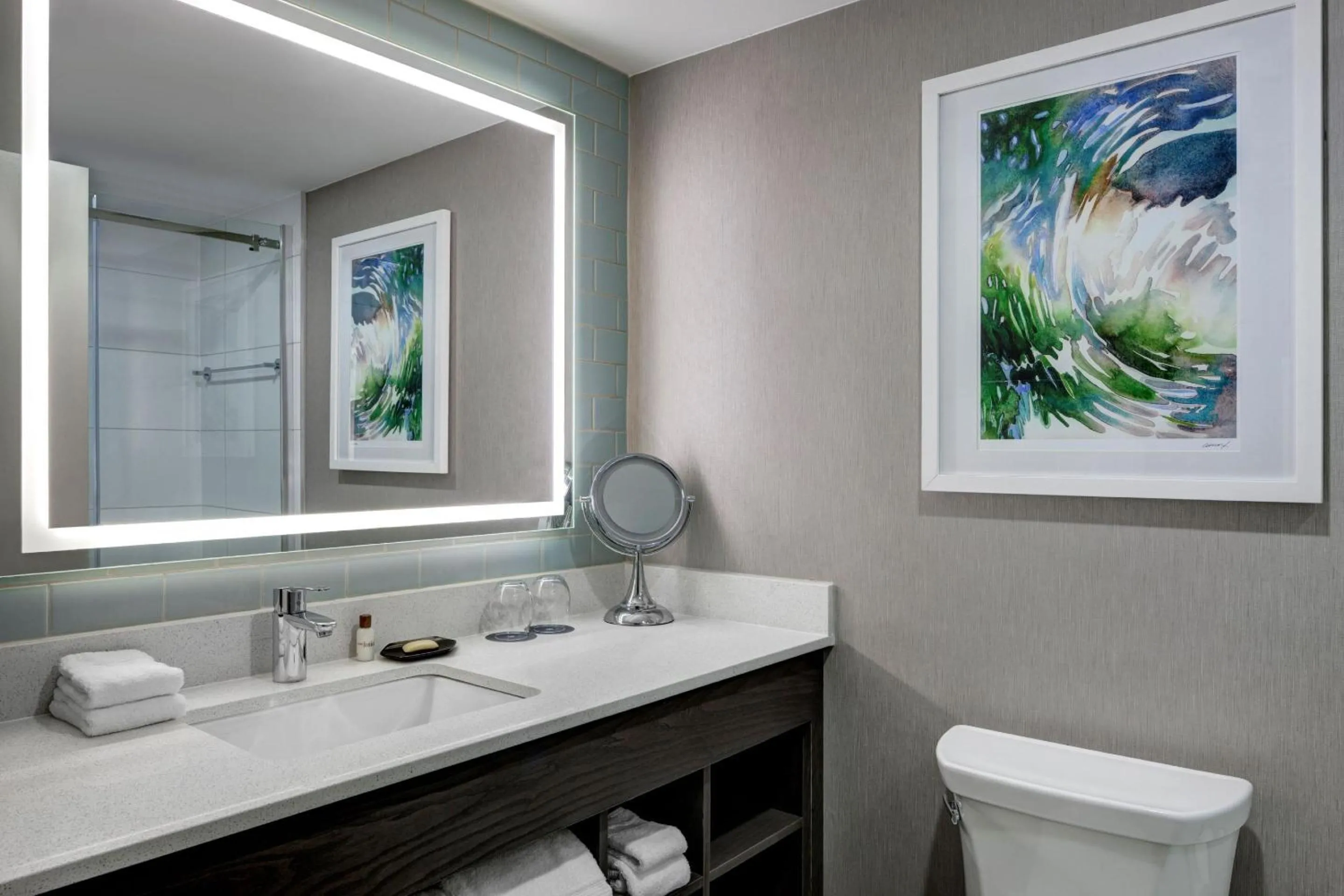 Bathroom in Bluegreen's Bayside Resort and Spa