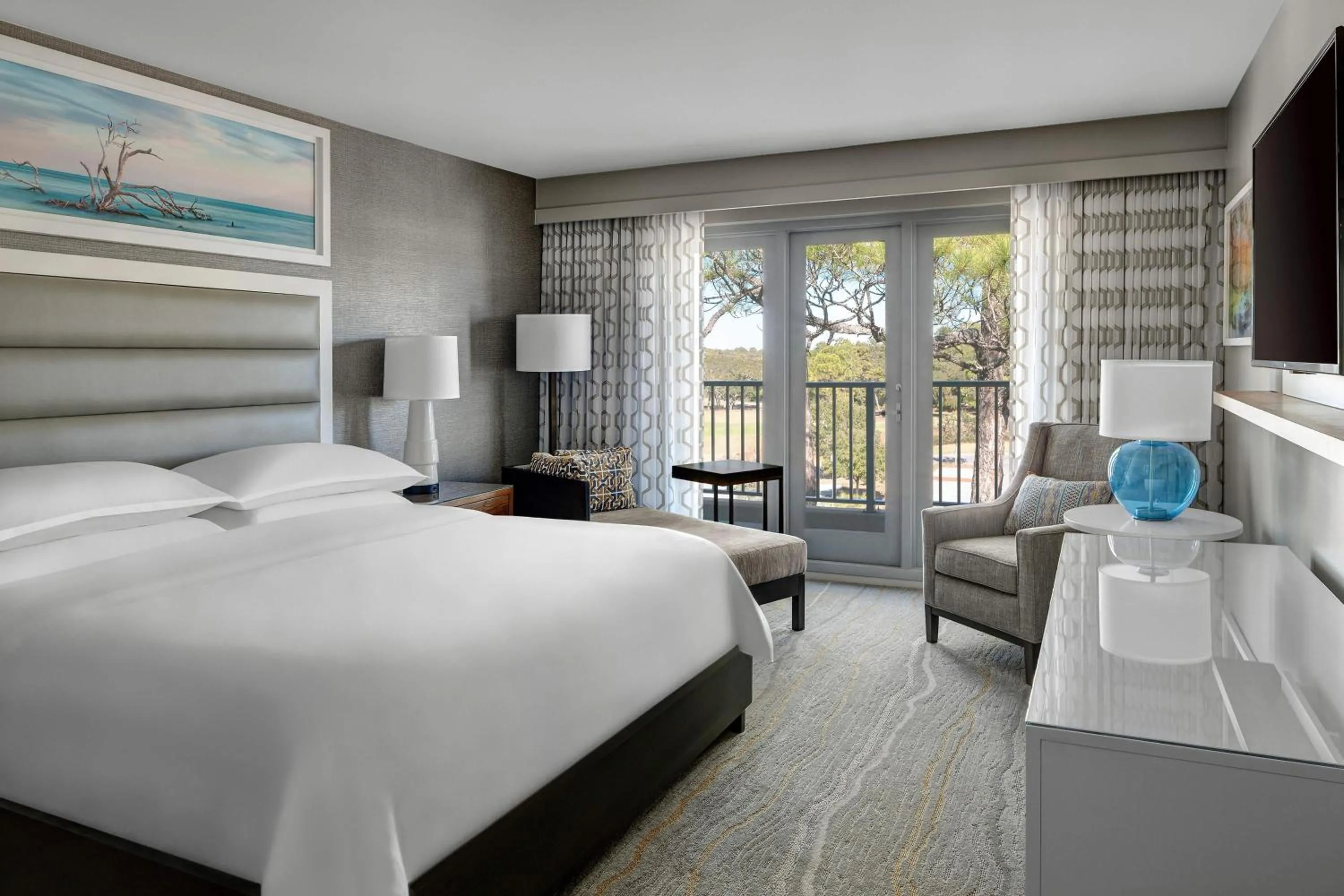 Bed in Hilton Vacation Club Bayside Resort Panama City Beach