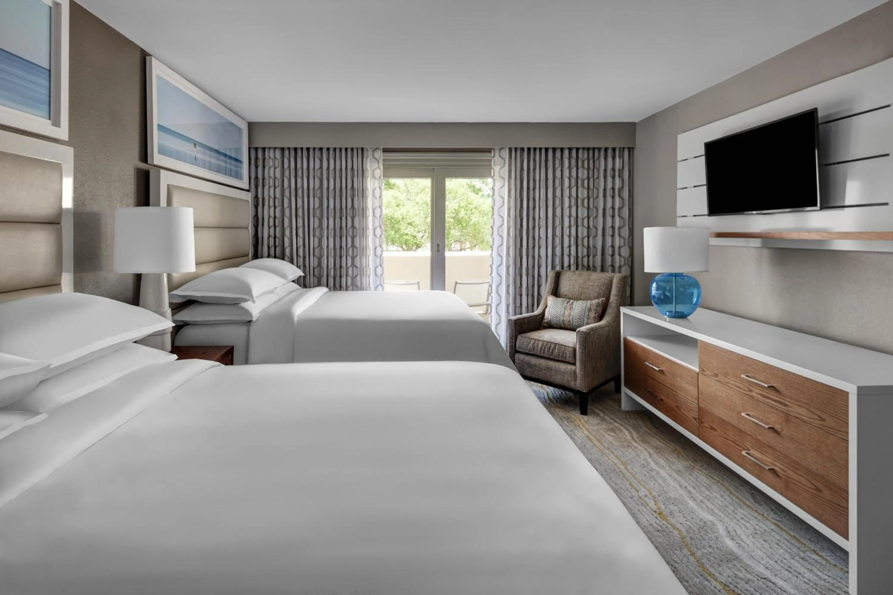 Bed in Hilton Vacation Club Bayside Resort Panama City Beach