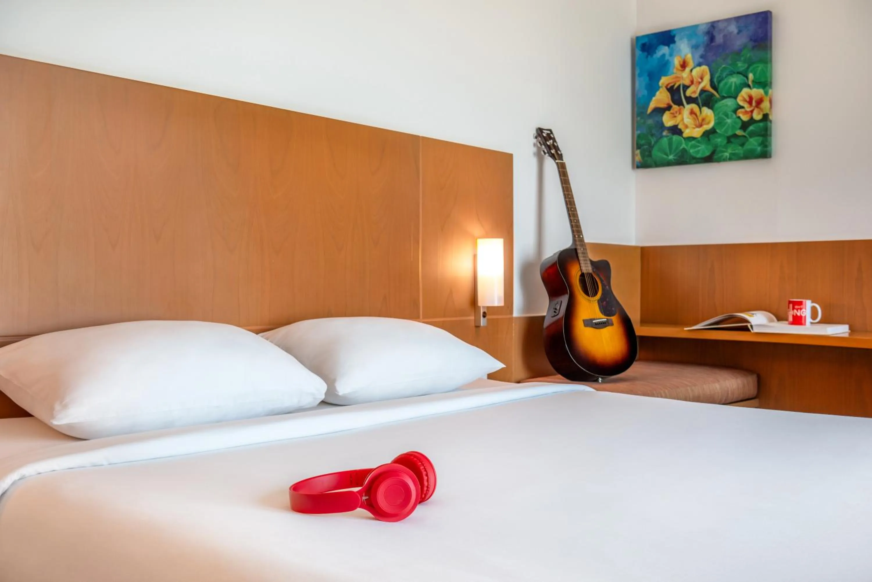 Bed in Ibis Fujairah