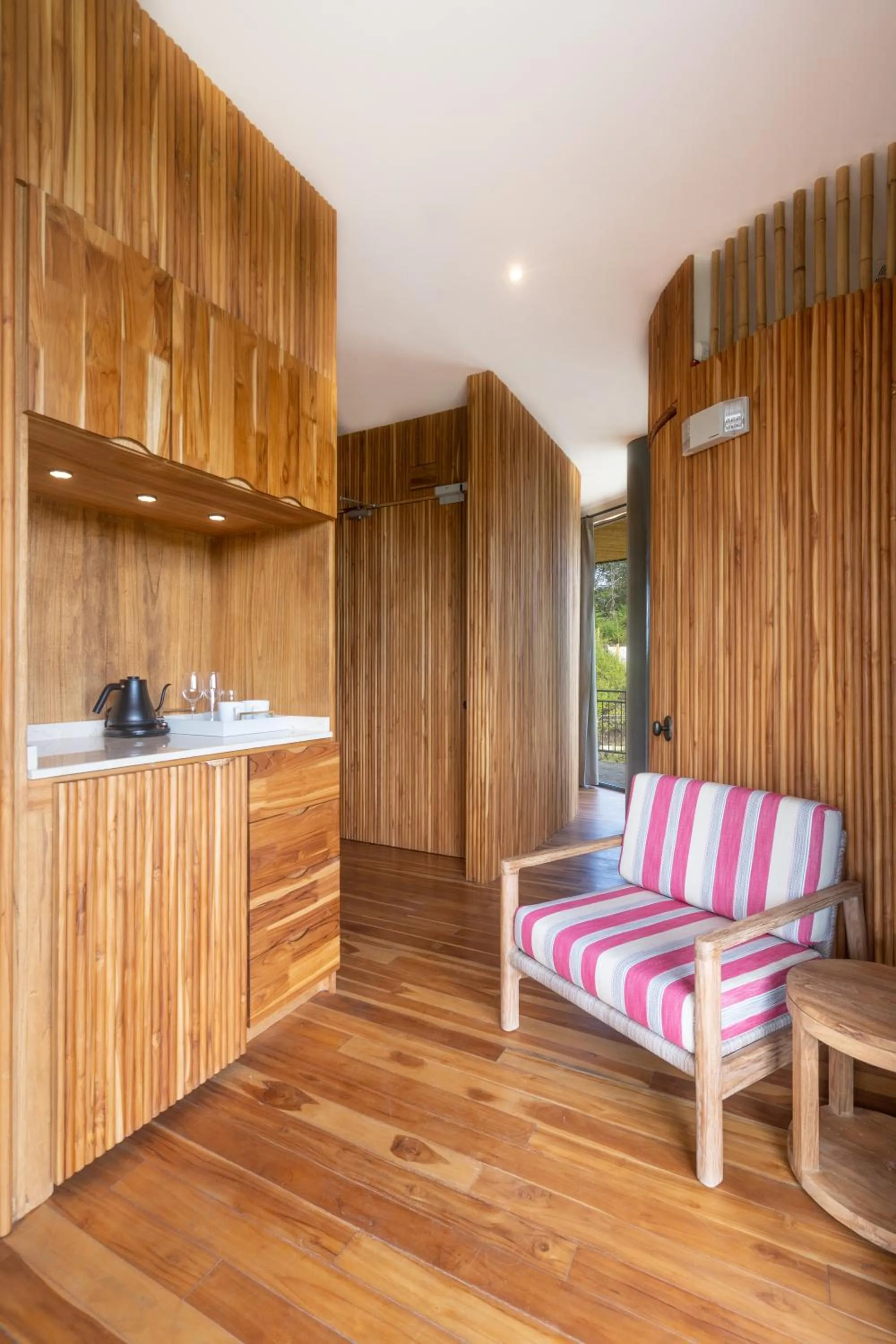 Kitchen or kitchenette in Suitree Experience Hotel