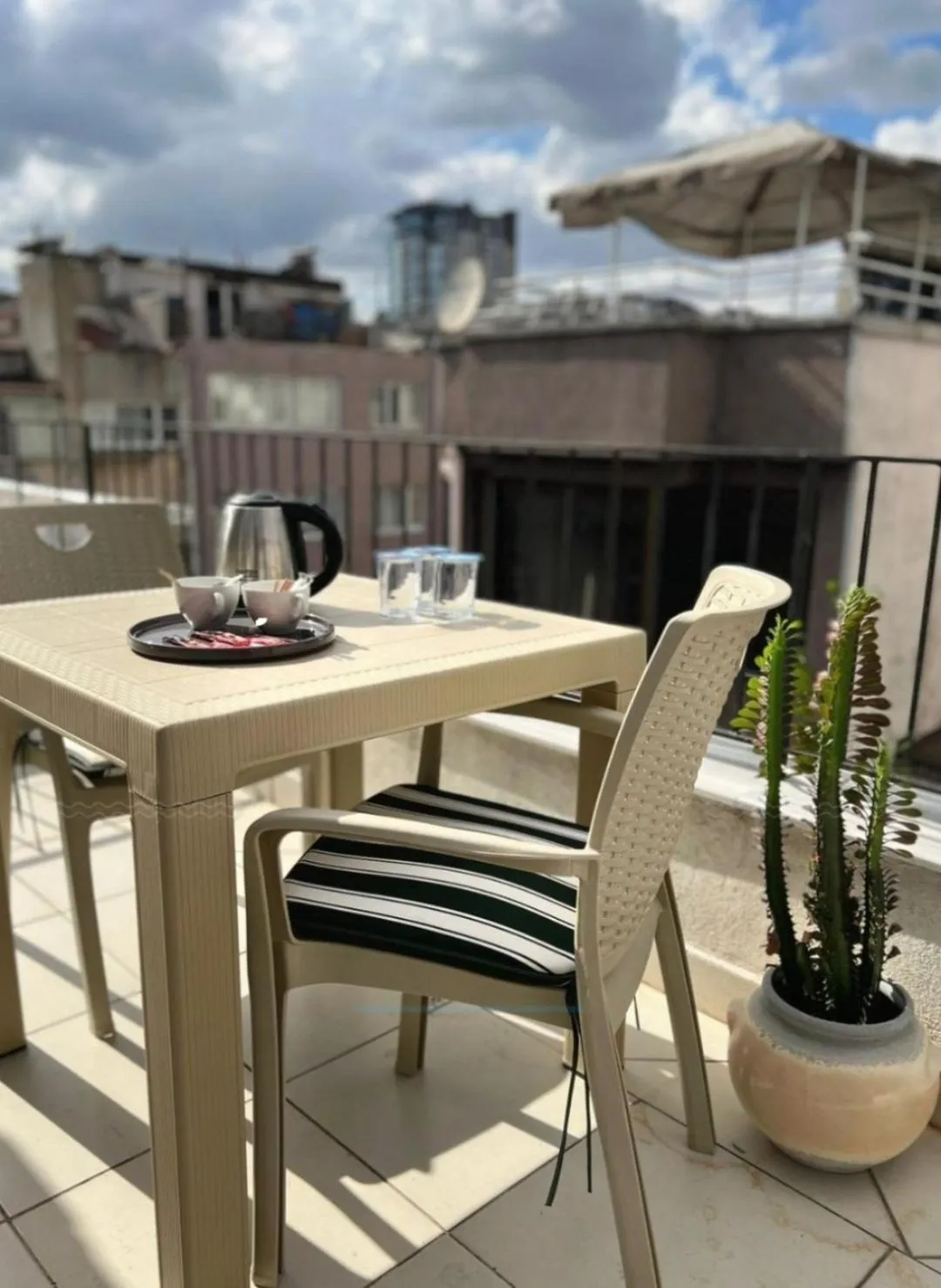 Balcony/Terrace in Beşiktaş Guest House