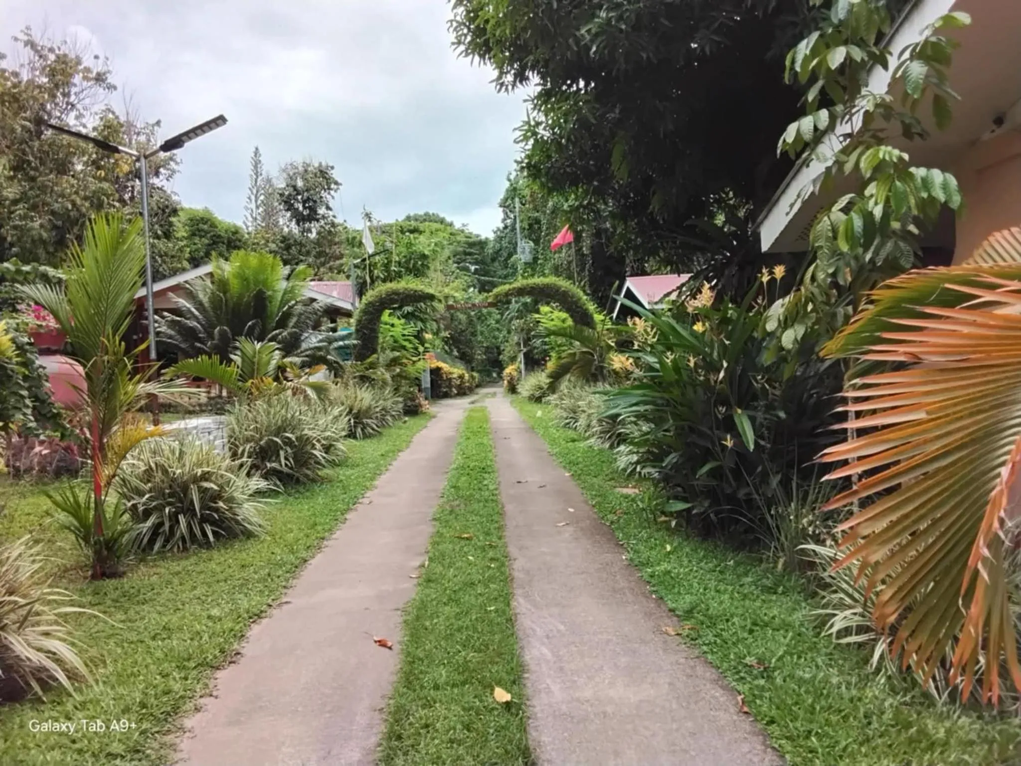 Facade/entrance in Camiguin Lanzones Resort