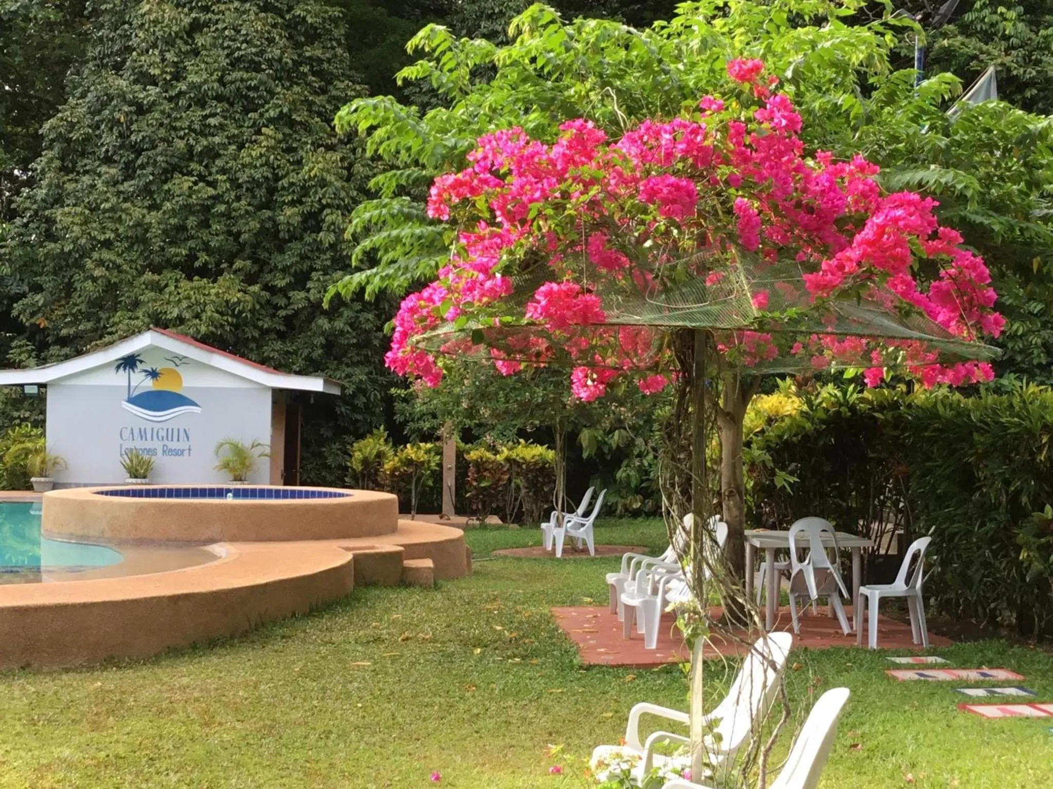 Garden in Camiguin Lanzones Resort