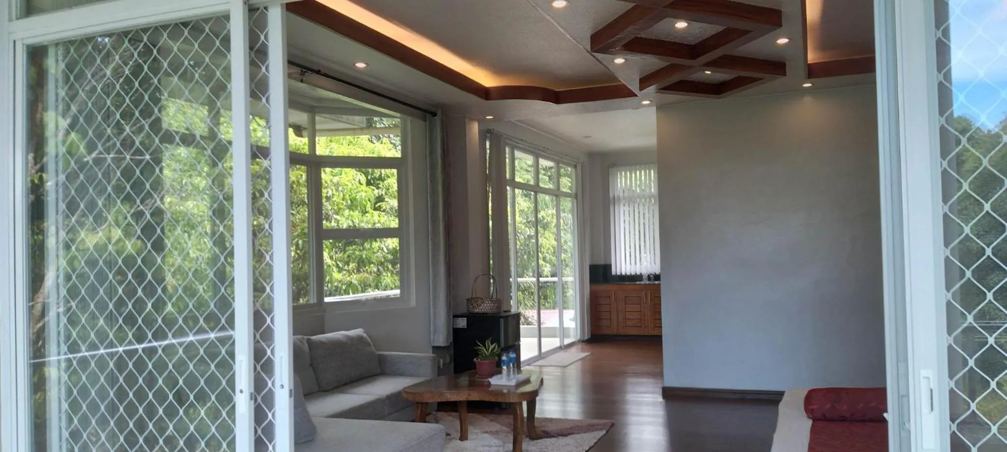 Living room in Camiguin Lanzones Resort