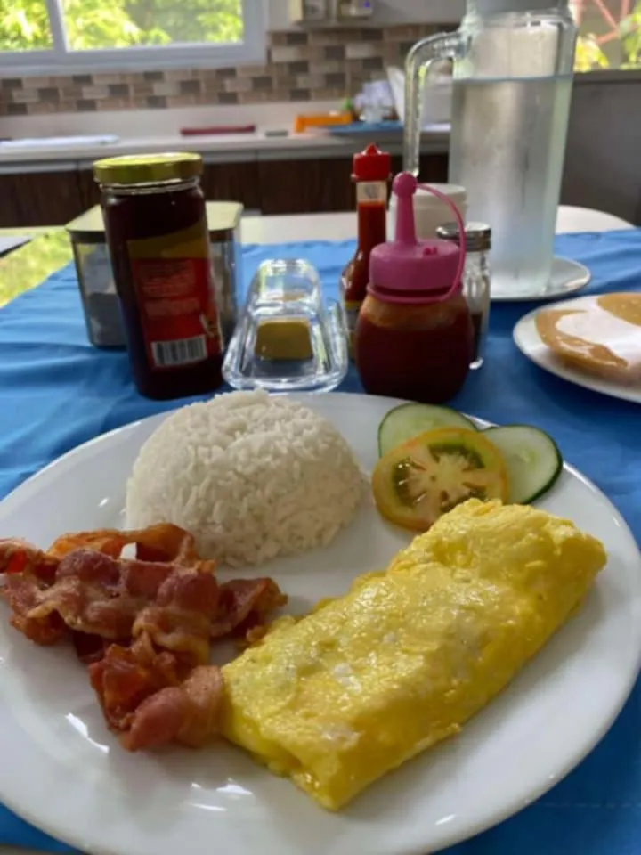 Breakfast in Camiguin Lanzones Resort