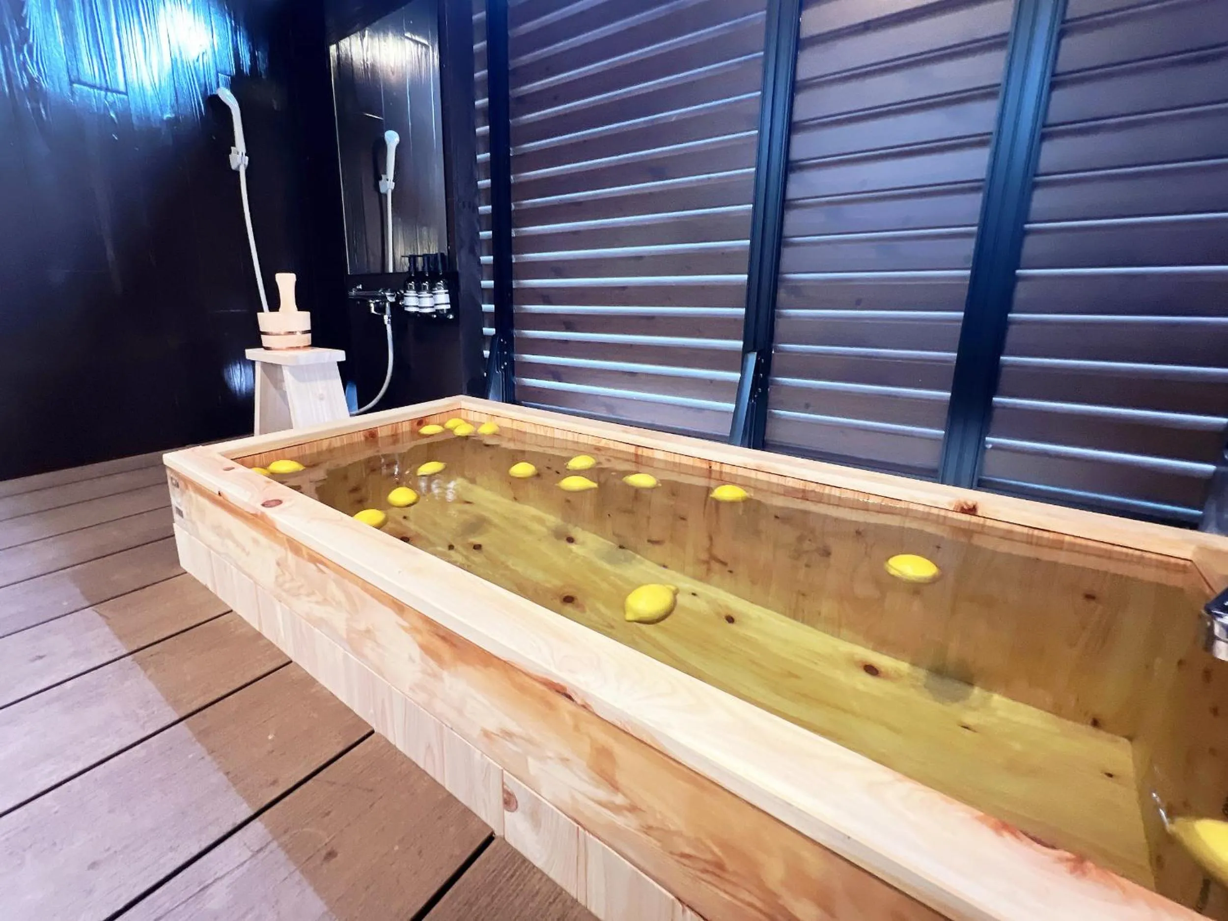 Hot Spring Bath in OWL RESORT ARIFUKU ONSEN