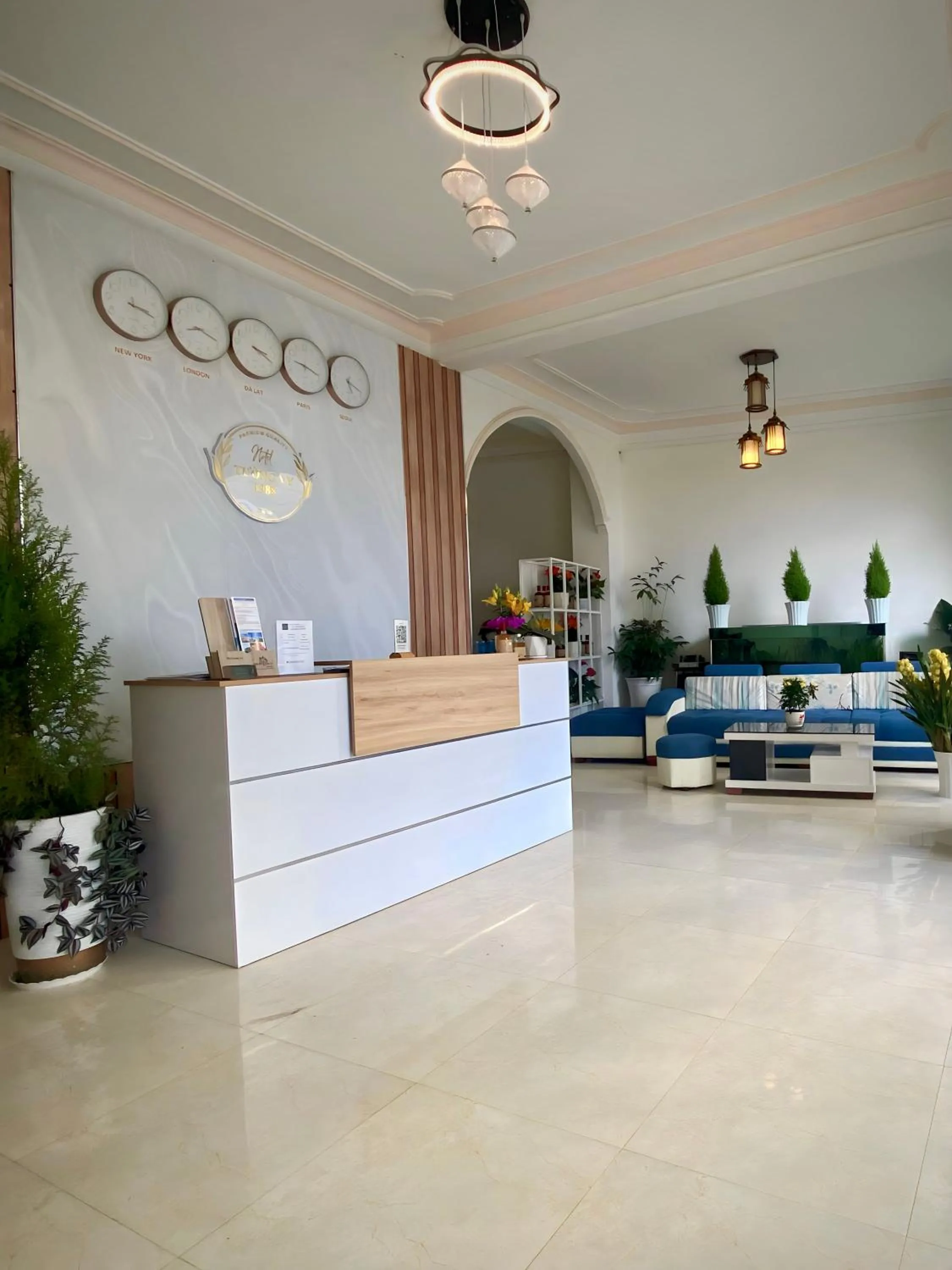 Lobby or reception in Tường Vy Dalat Central