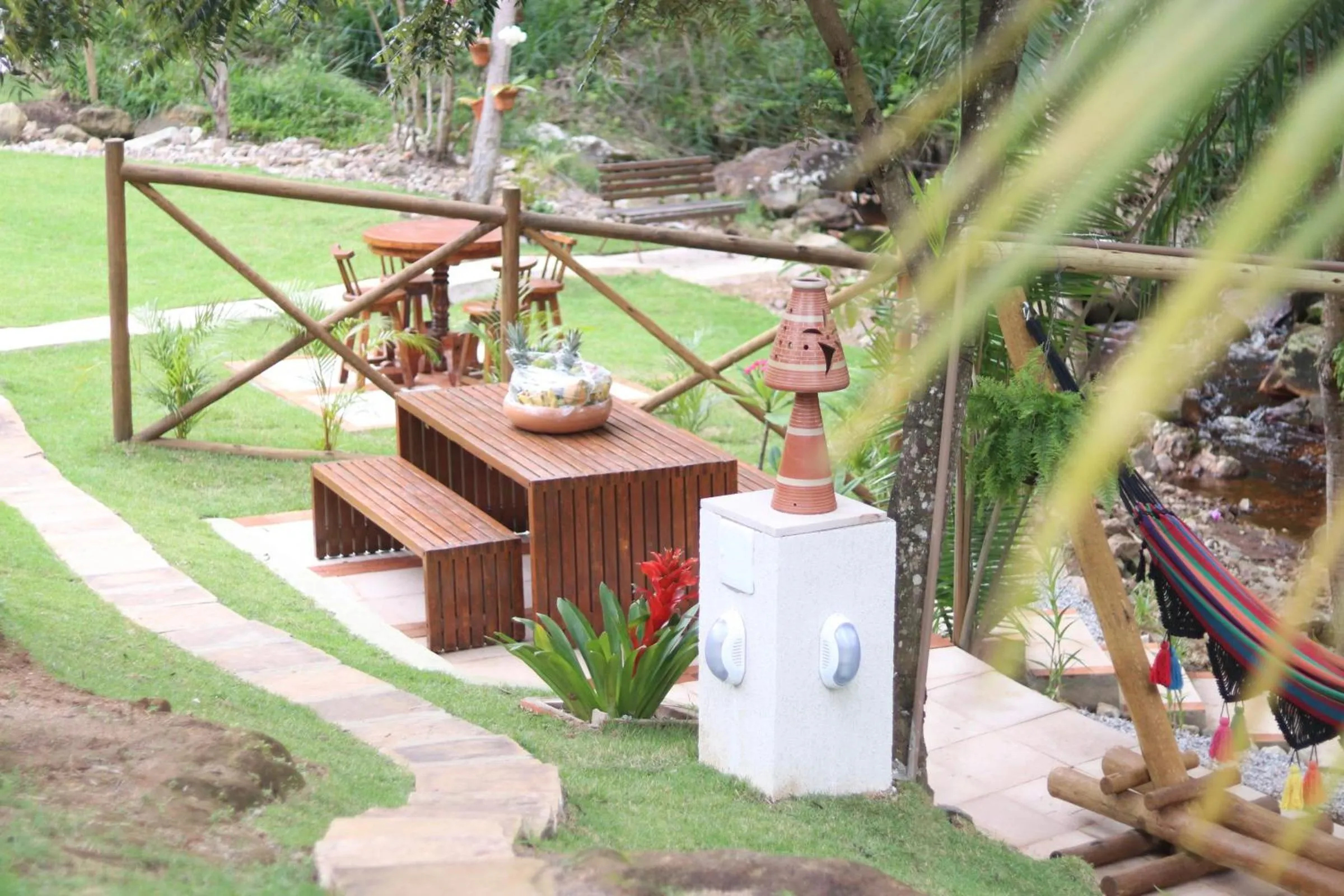Garden in Hotel Villa Babaçu