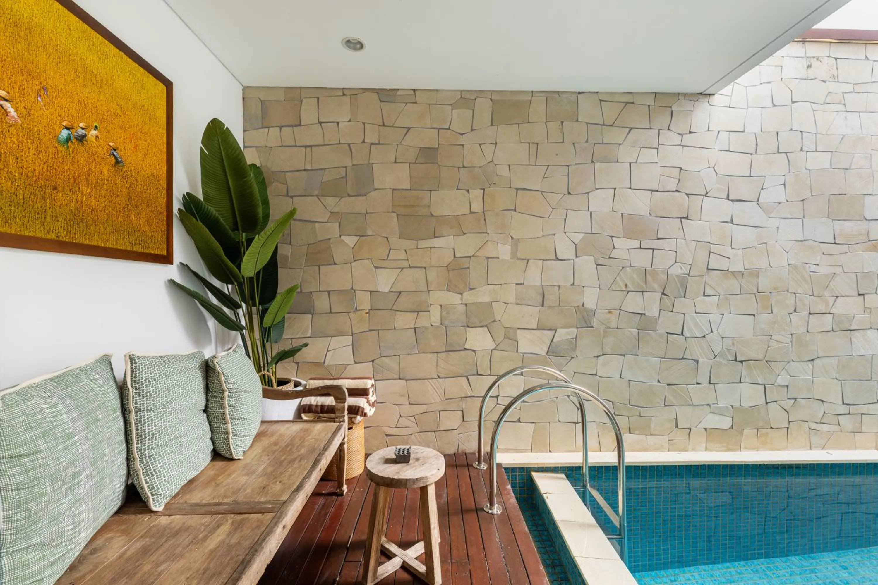 Pool view in Feya Living Villa by Betterplace