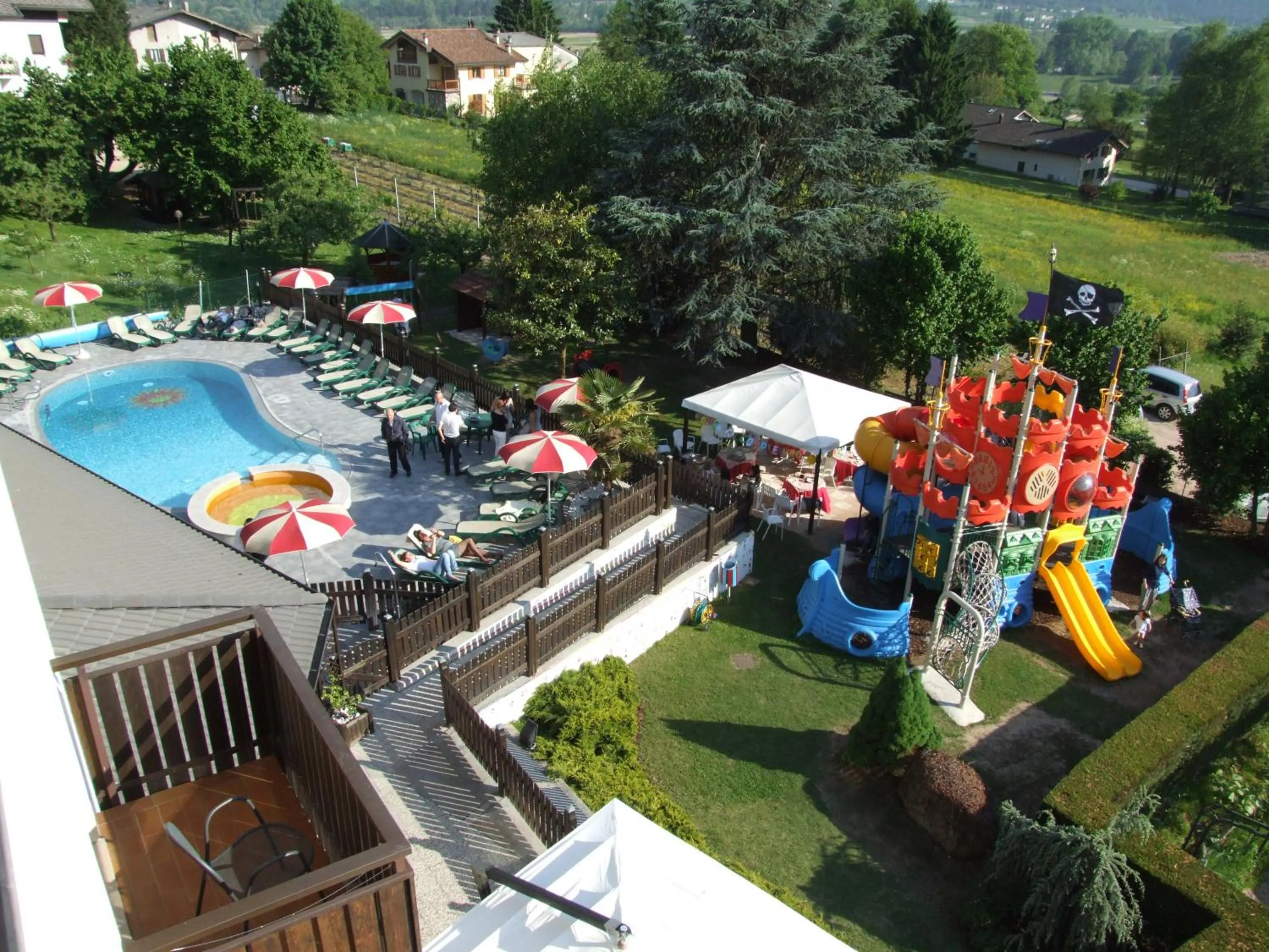 Bird's eye view in Family Hotel Primavera