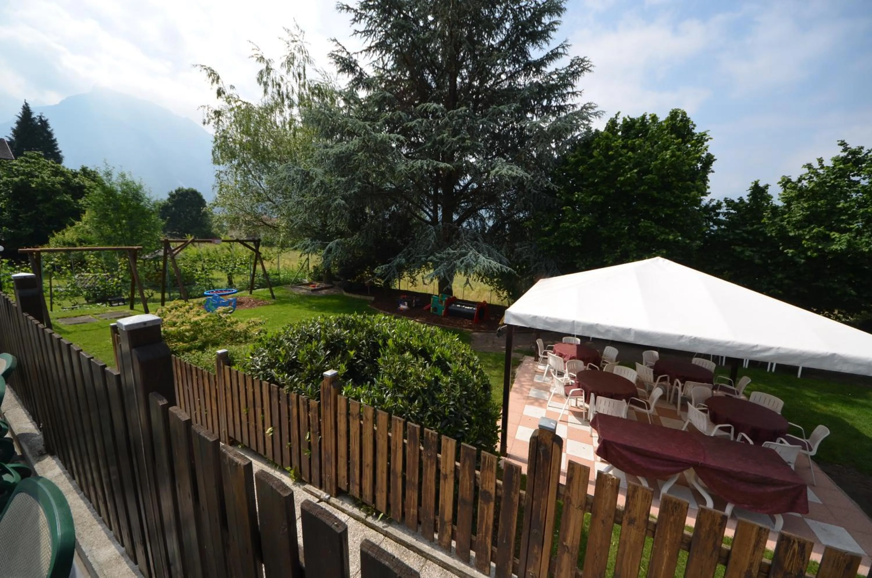 Garden view in Family Hotel Primavera