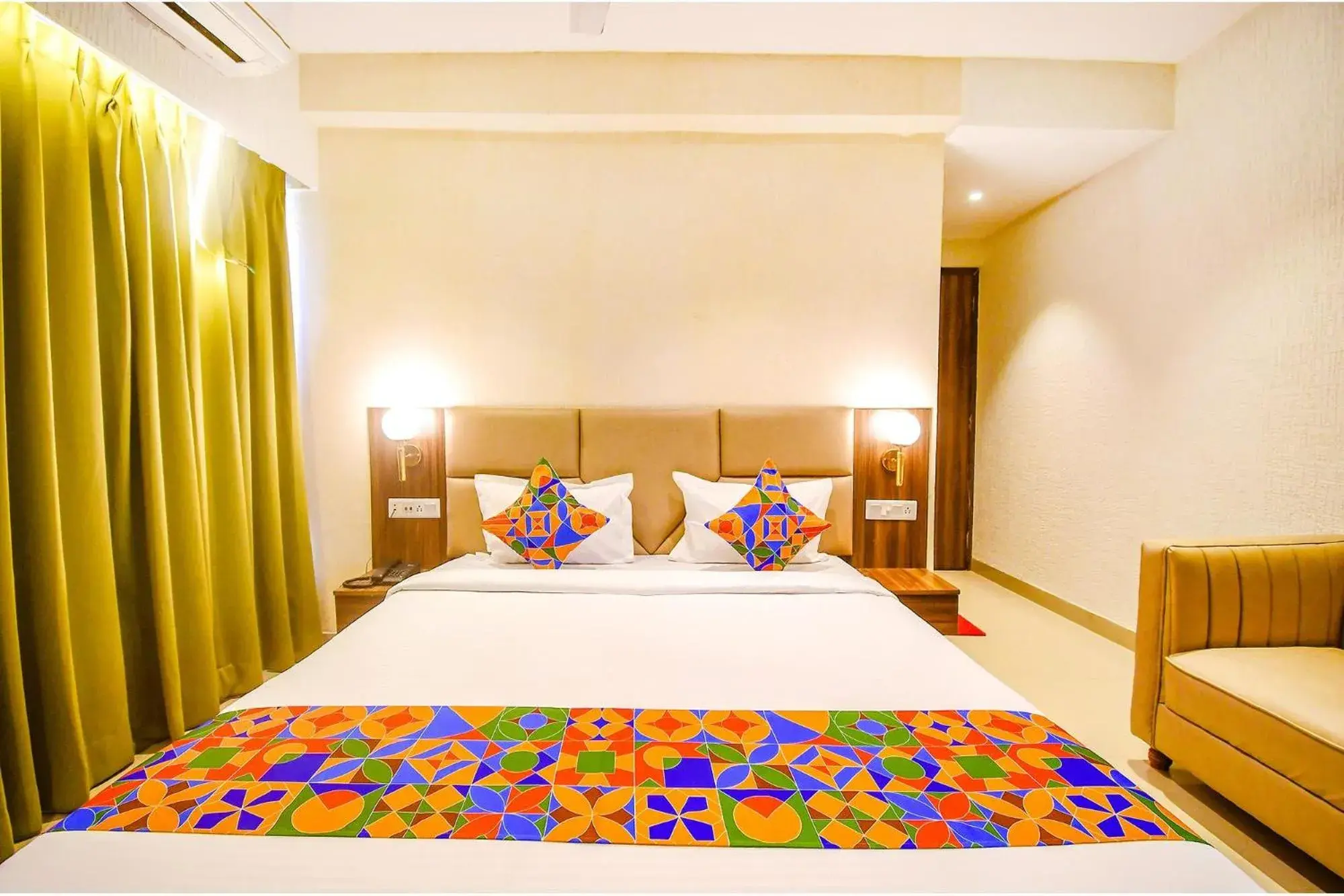 Bed in FabHotel Lake View Topsia Bed in FabHotel Lake View Topsia