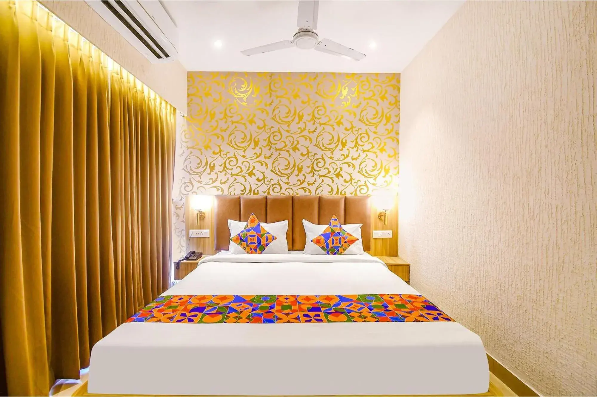 Bed in FabHotel Lake View Topsia Bed in FabHotel Lake View Topsia