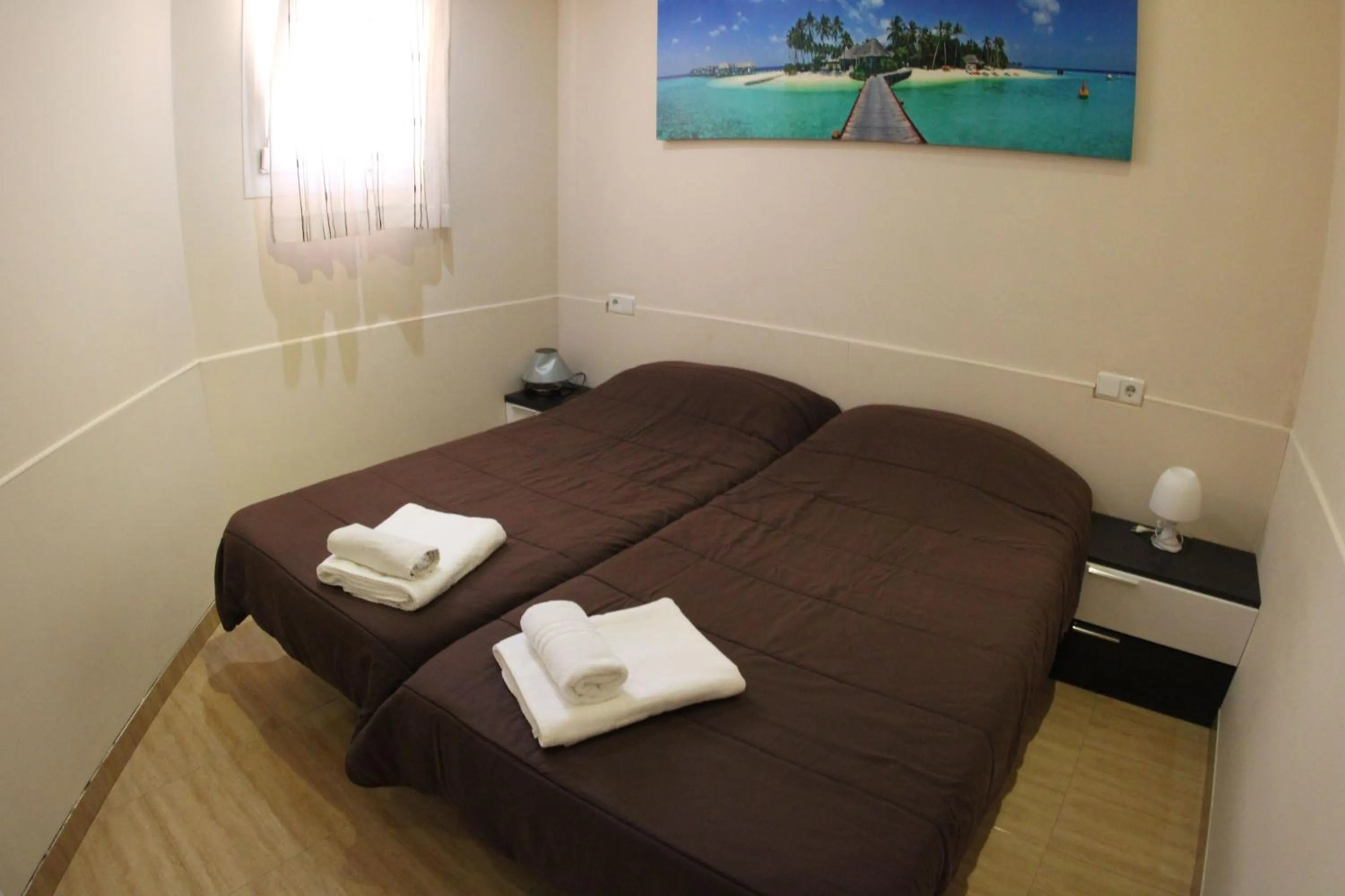 Bedroom, Bed in Apartamentos Marina Internacional