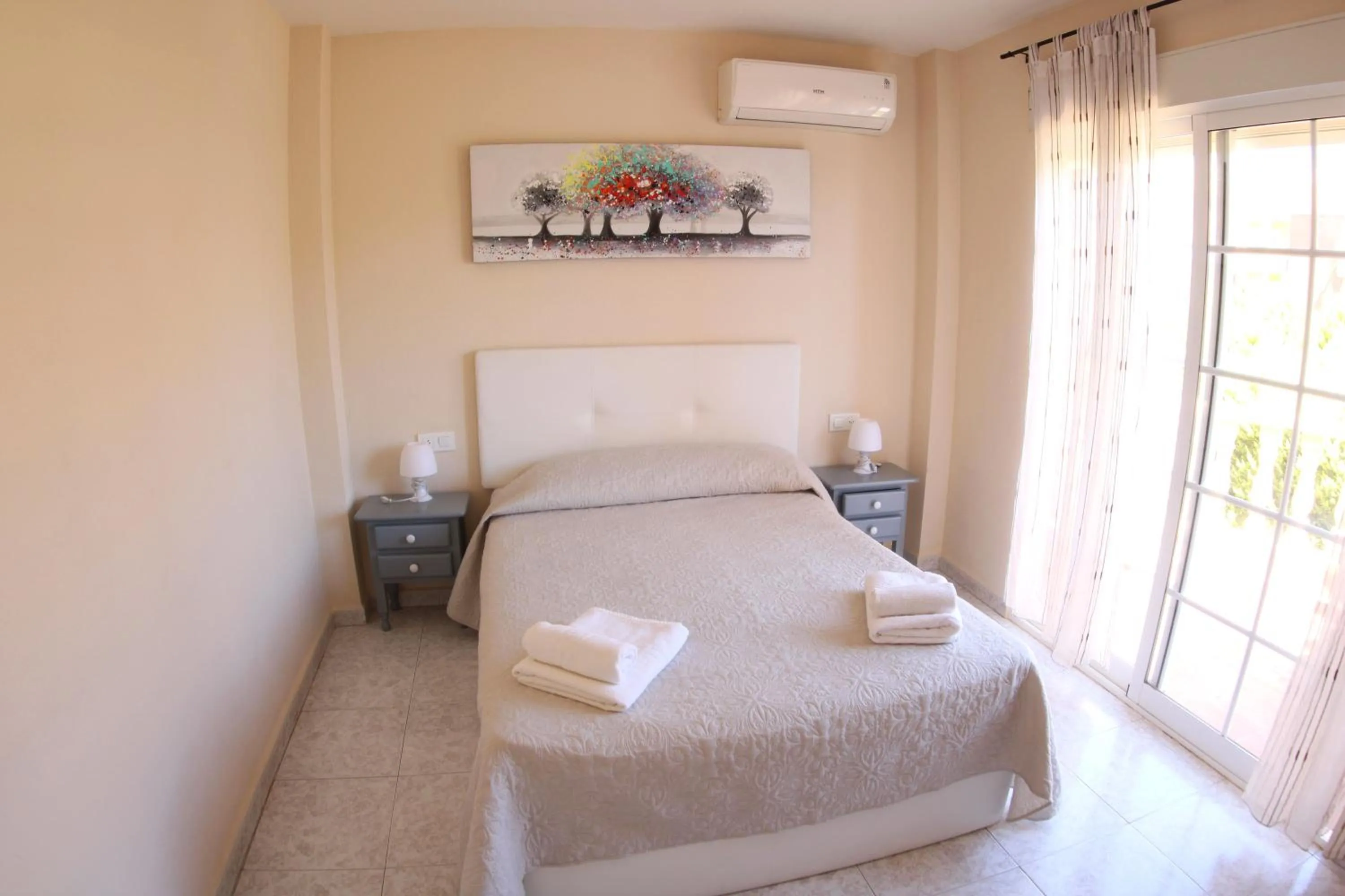 Bed in Apartamentos Marina Internacional