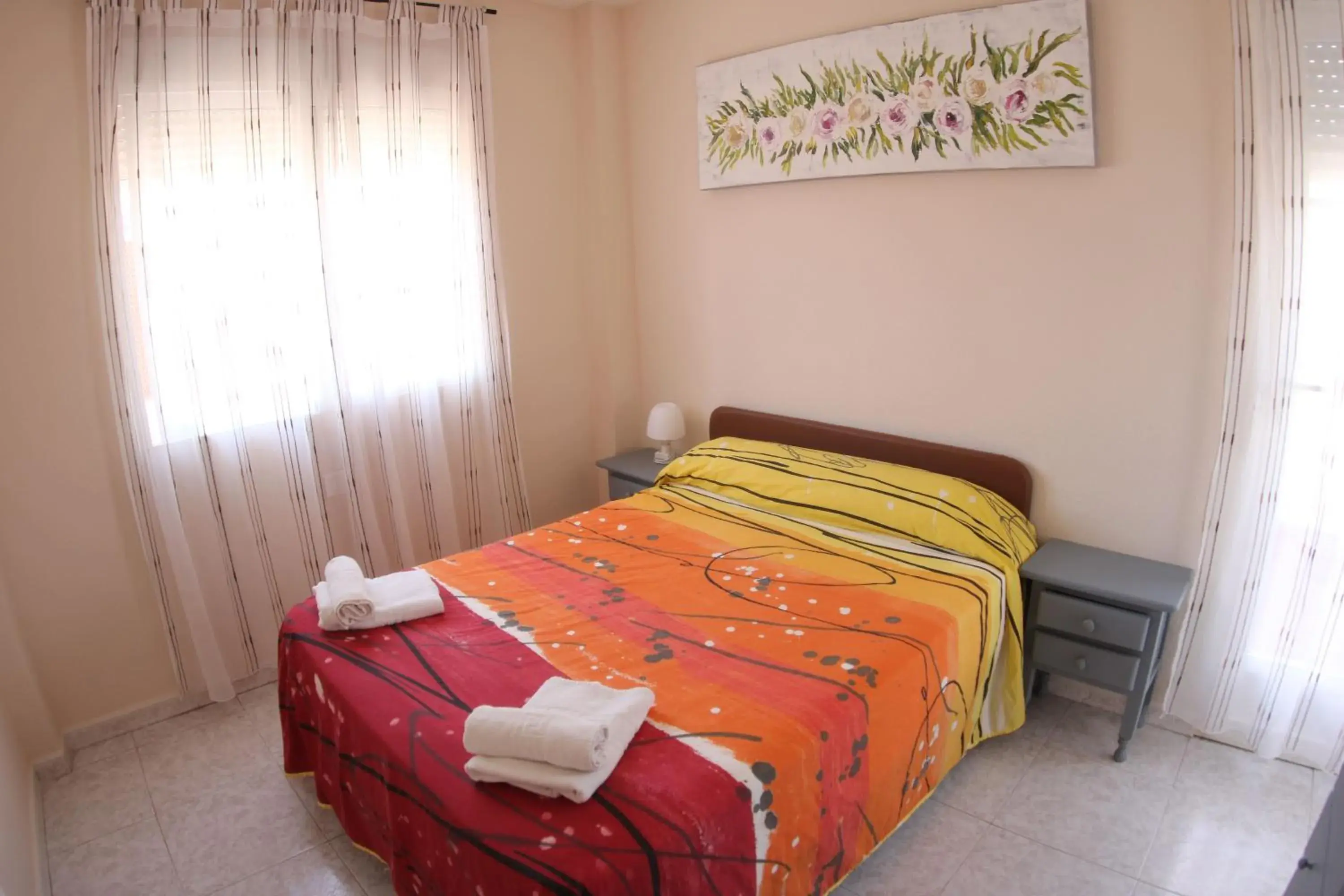 Bed in Apartamentos Marina Internacional Bed in Apartamentos Marina Internacional