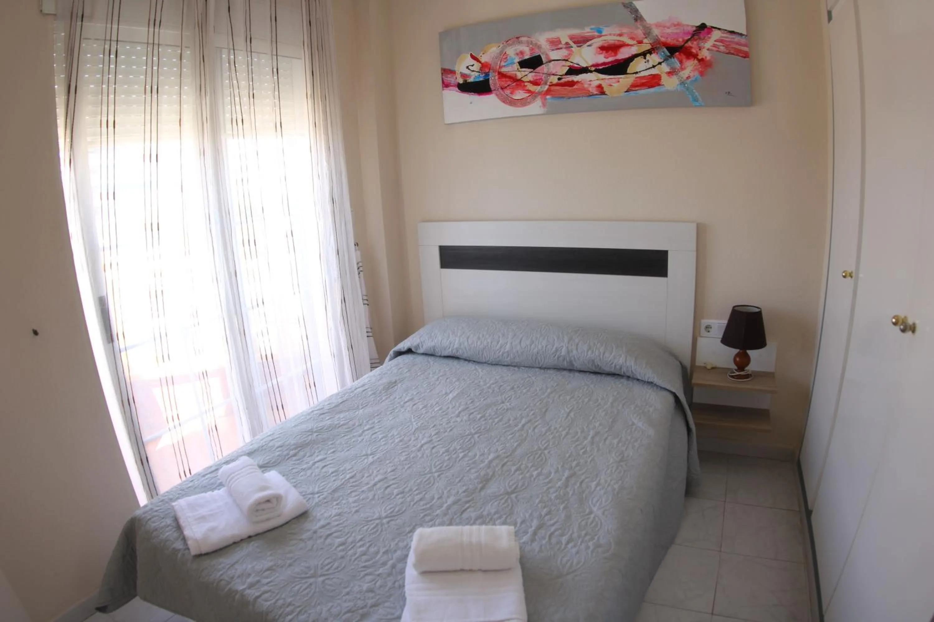 Bed in Apartamentos Marina Internacional