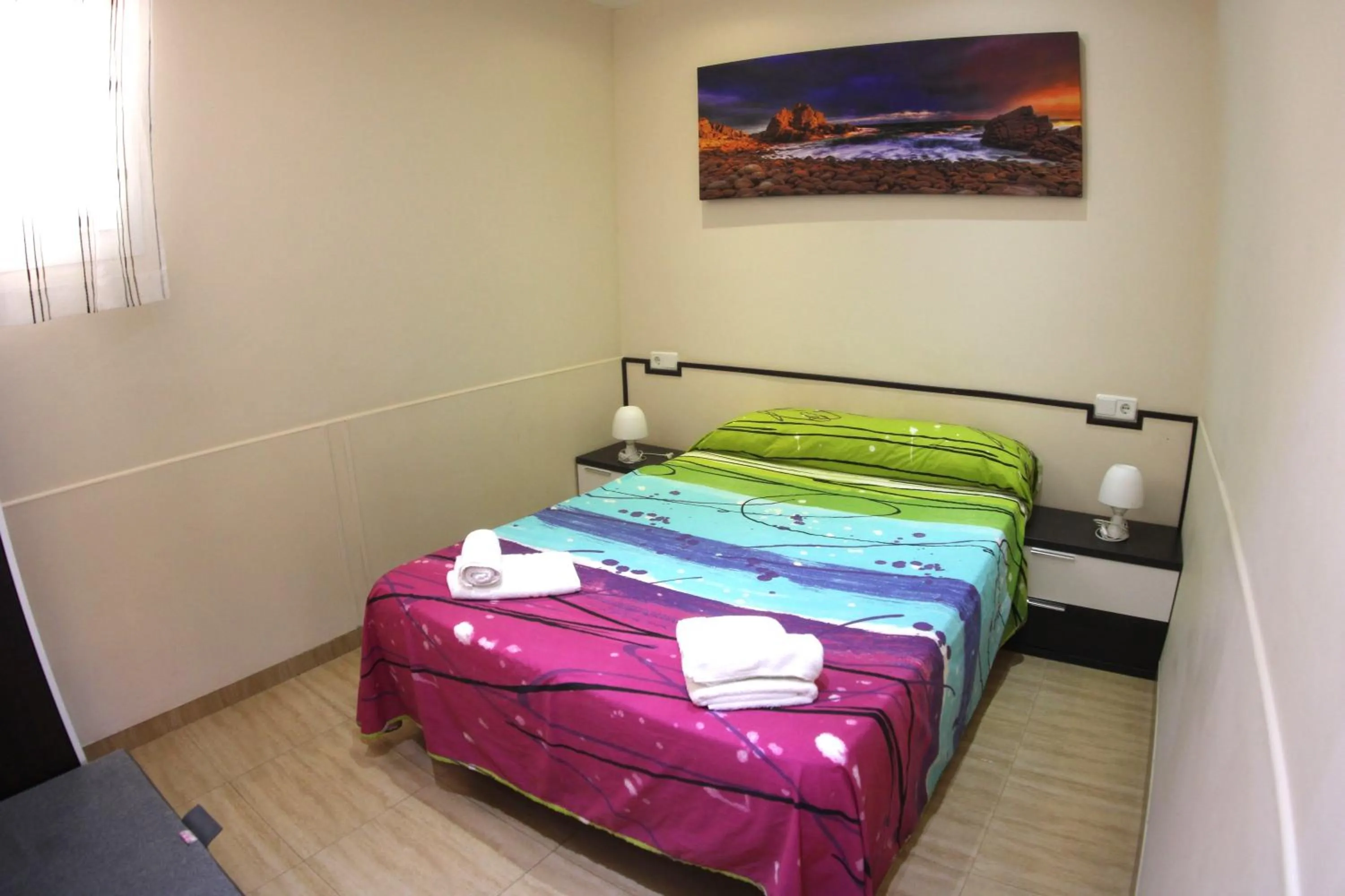 Bed in Apartamentos Marina Internacional