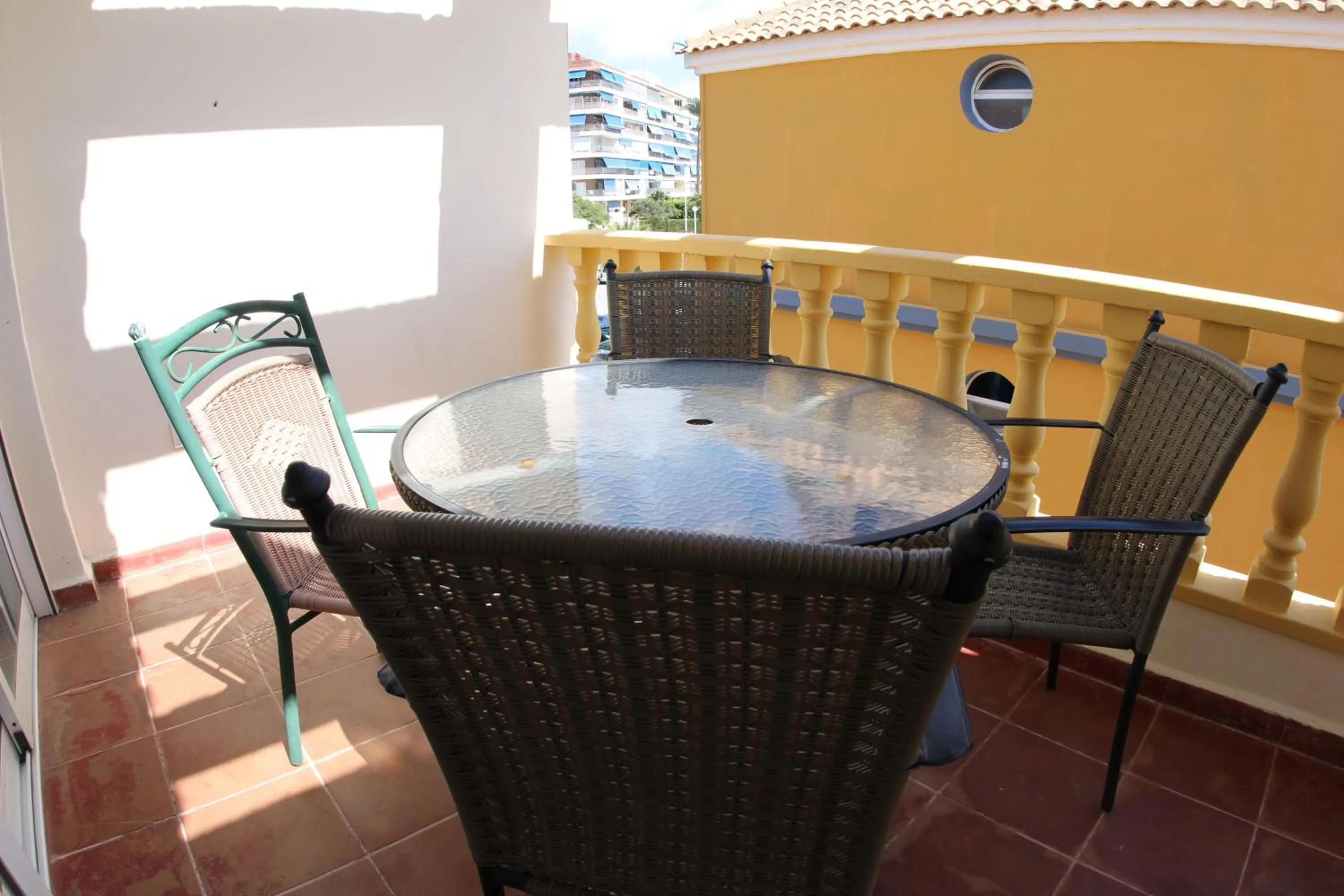 Balcony/Terrace in Apartamentos Marina Internacional