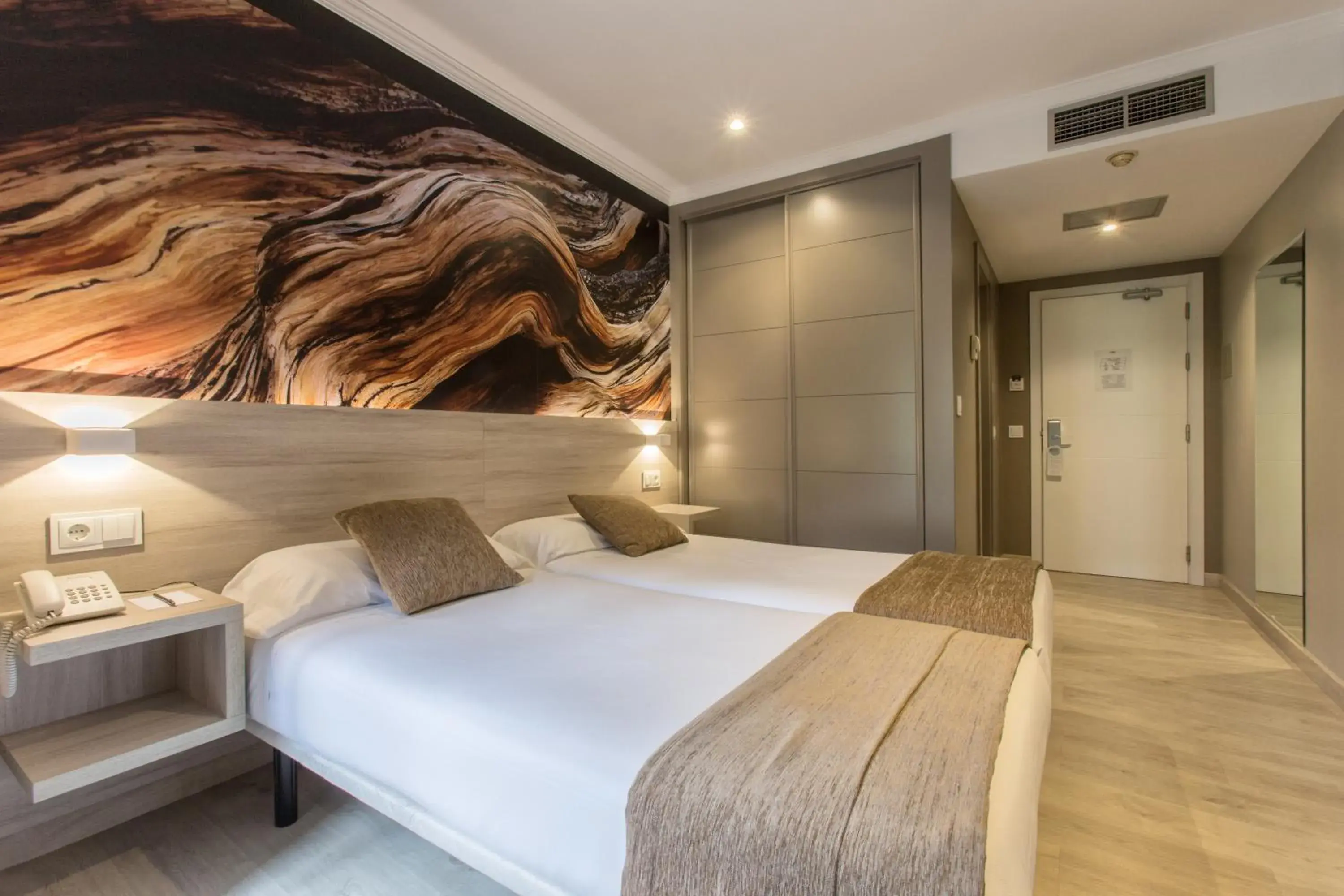 Bed in Hotel Alda San Carlos Bed in Hotel Alda San Carlos