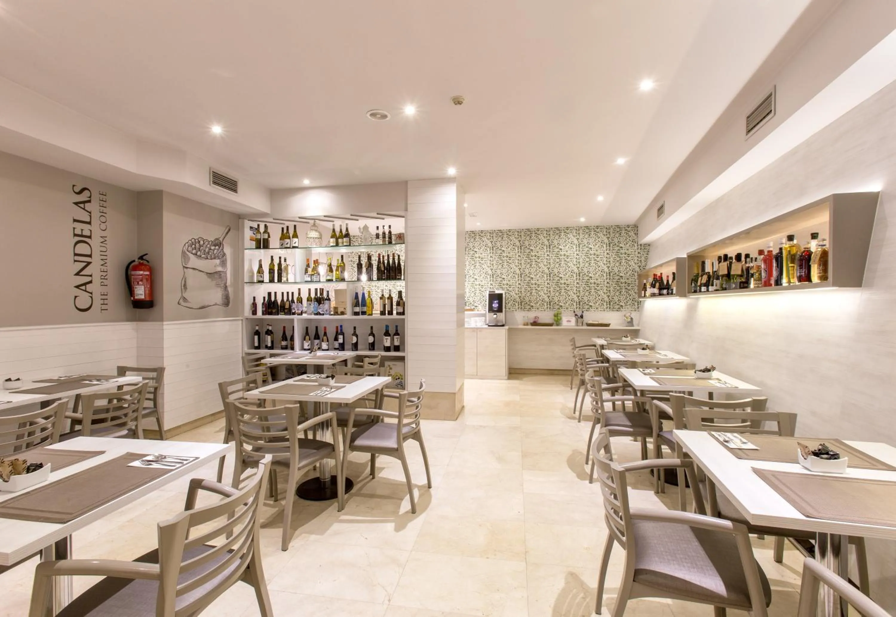 Breakfast in Hotel Alda San Carlos