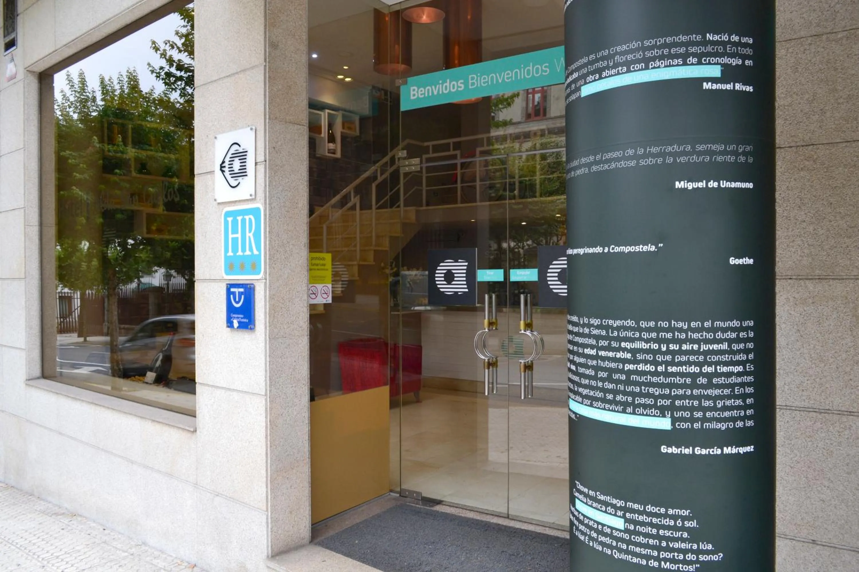 Property building in Hotel Alda San Carlos