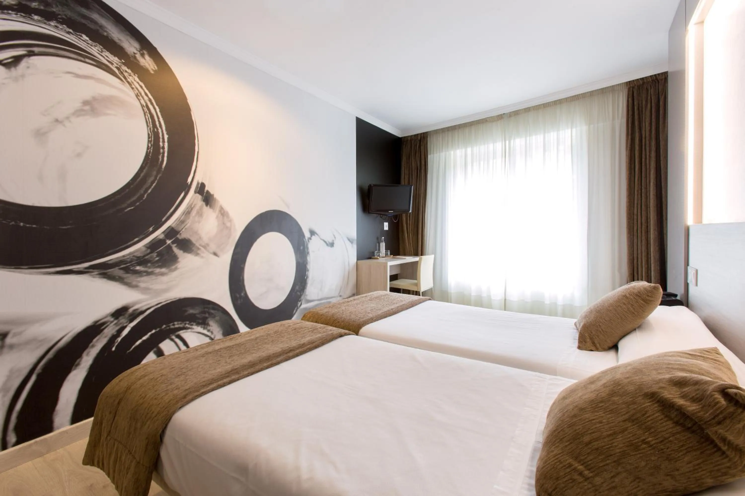 Bed in Hotel Alda San Carlos