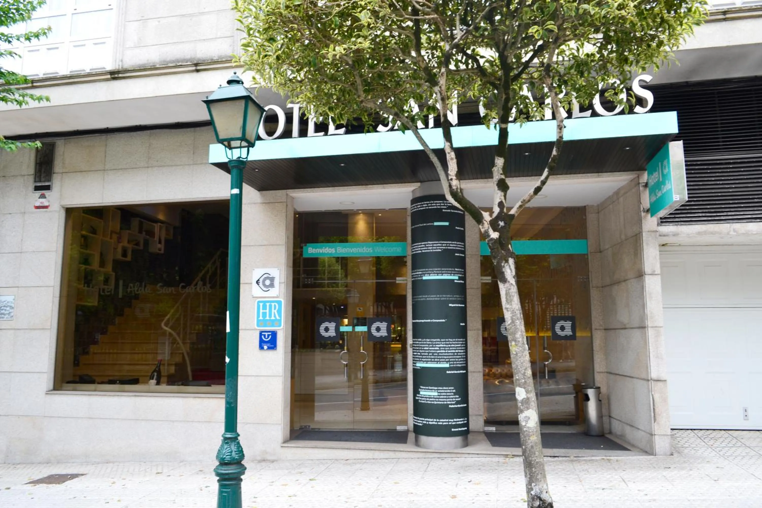 Property building in Hotel Alda San Carlos