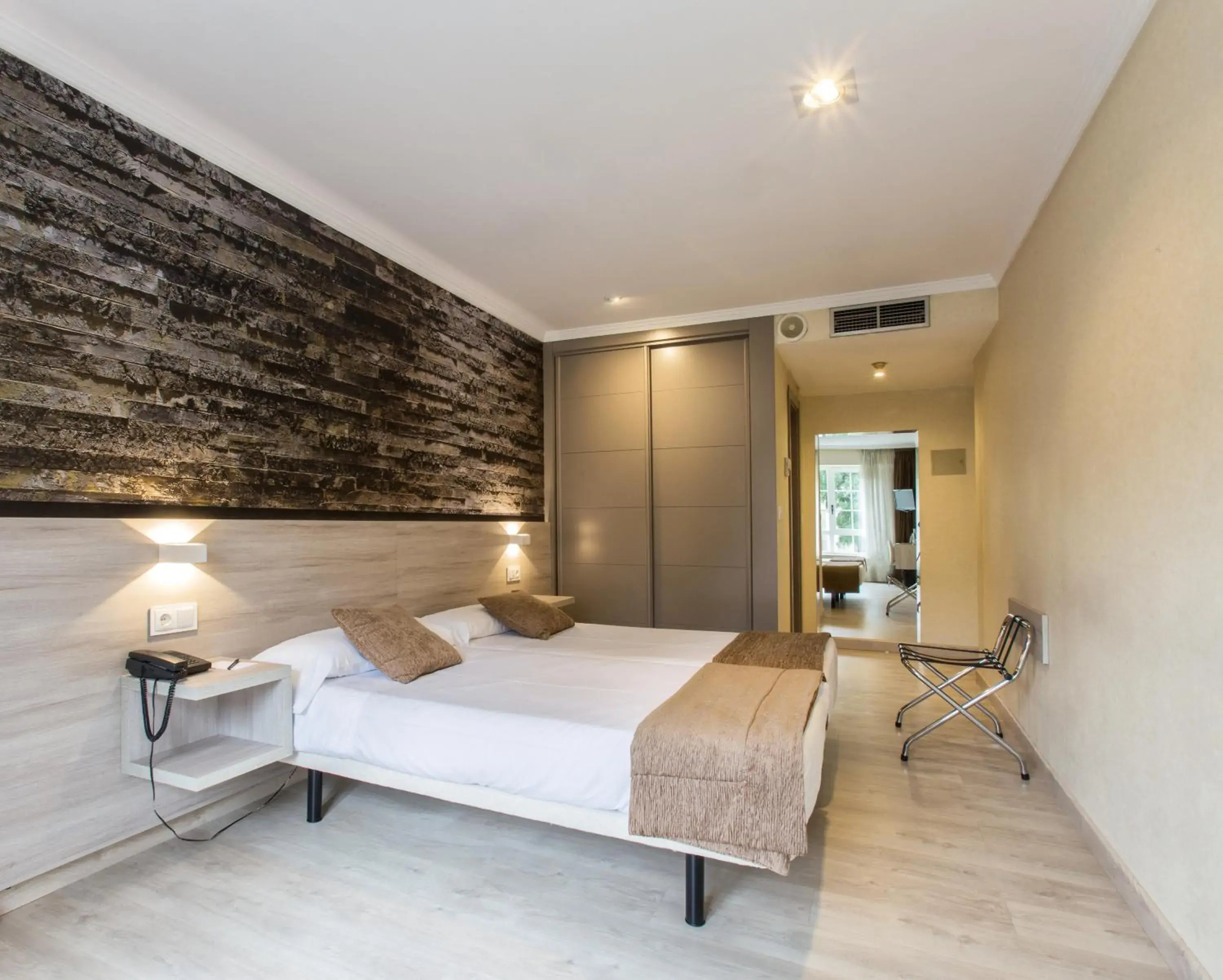 Bed in Hotel Alda San Carlos Bed in Hotel Alda San Carlos