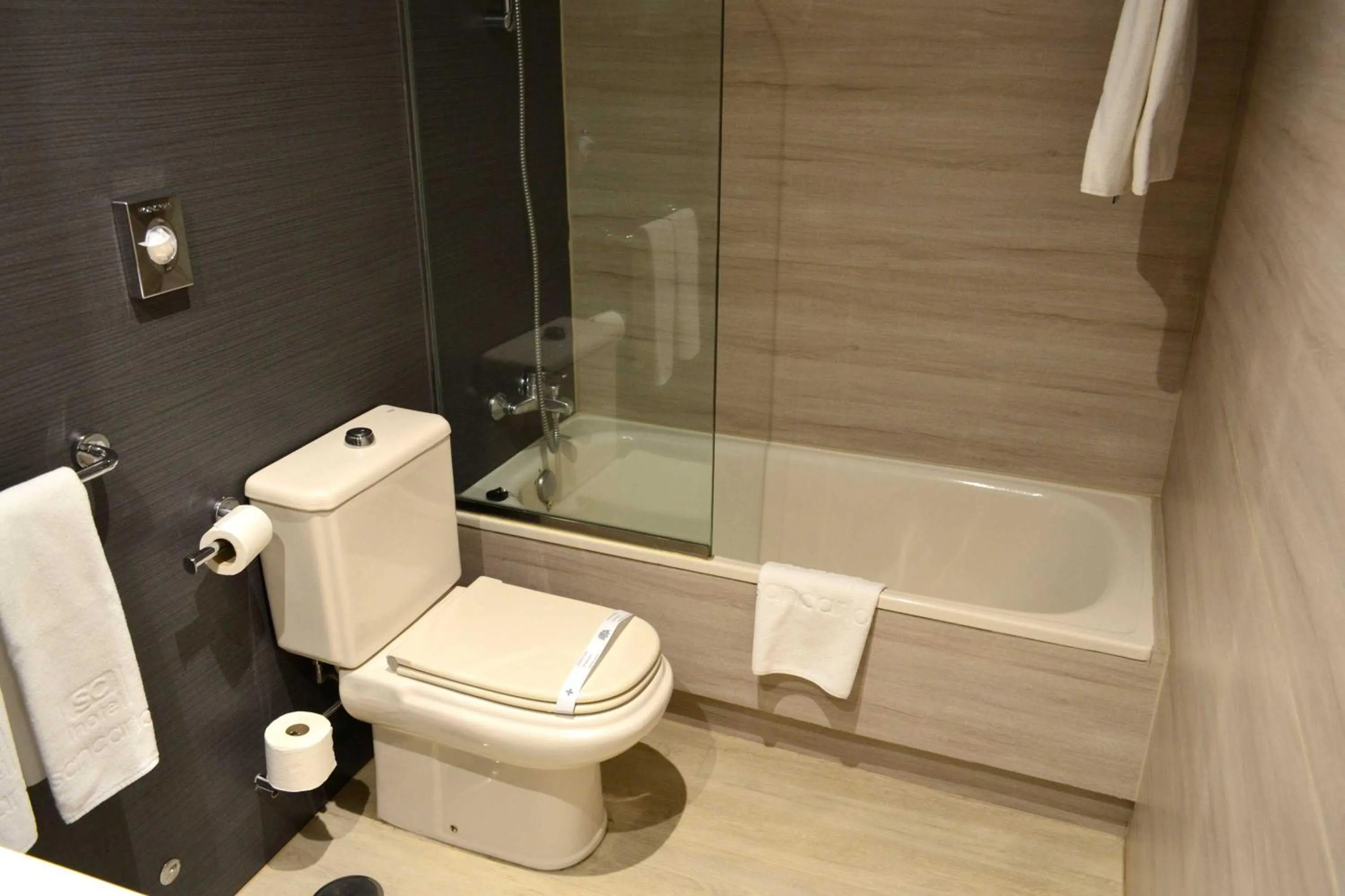 Bathroom in Hotel Alda San Carlos