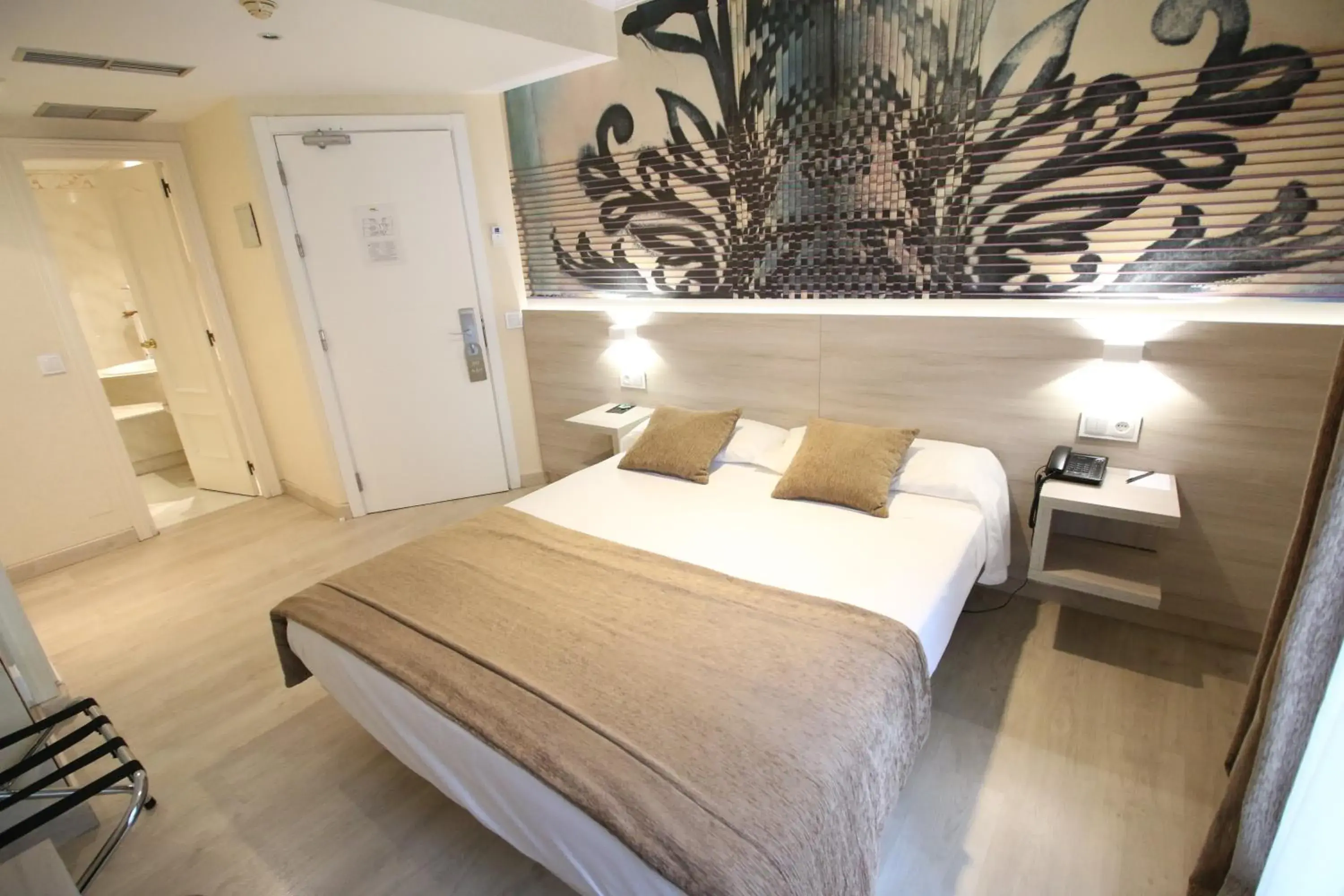 Bed in Hotel Alda San Carlos Bed in Hotel Alda San Carlos