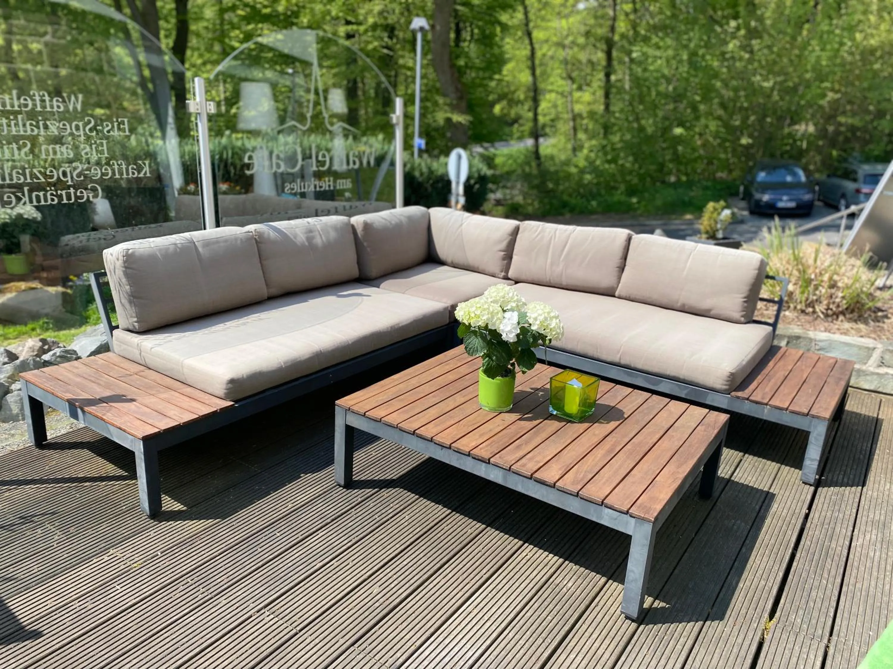 Balcony/Terrace in Hotel am Herkules