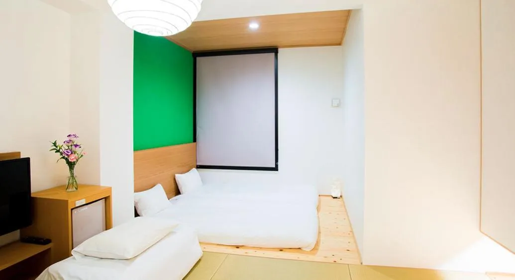 Bed in Hotel Meldia Kyotoshijoomiya