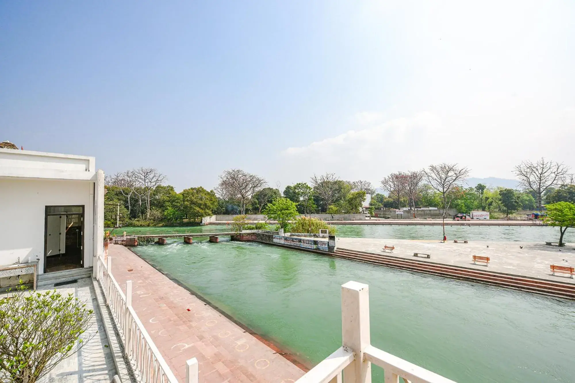 River view in FabHotel Jaswinder Bhawan River view in FabHotel Jaswinder Bhawan