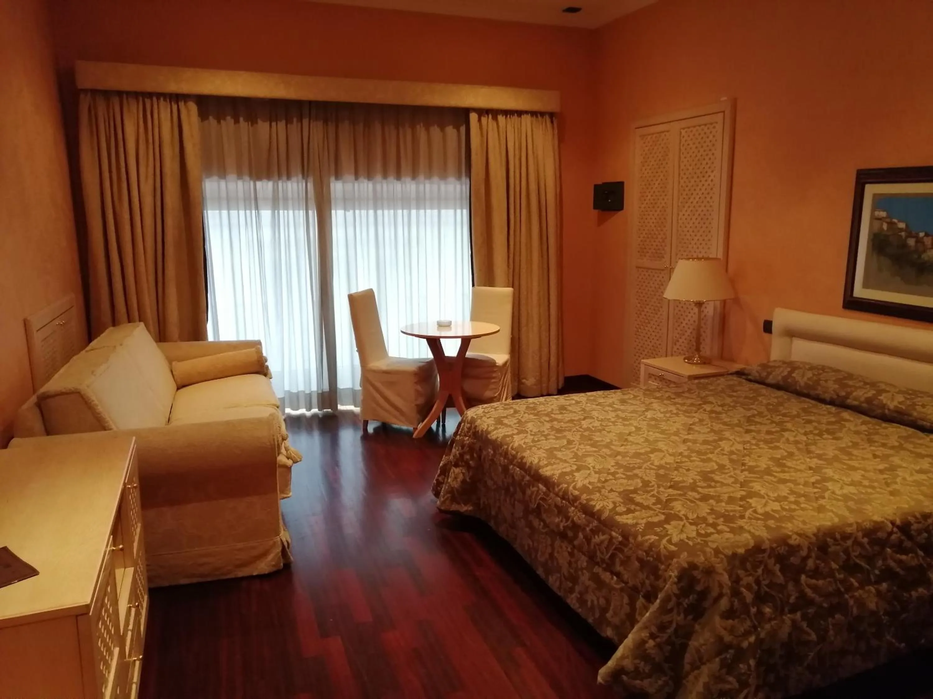 Bed in Colosseo Studio Suite