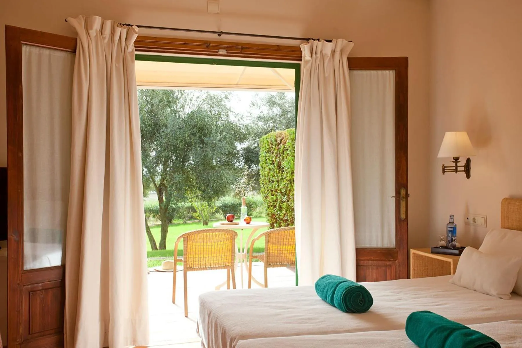 Bed in Son Corb Boutique Hotel