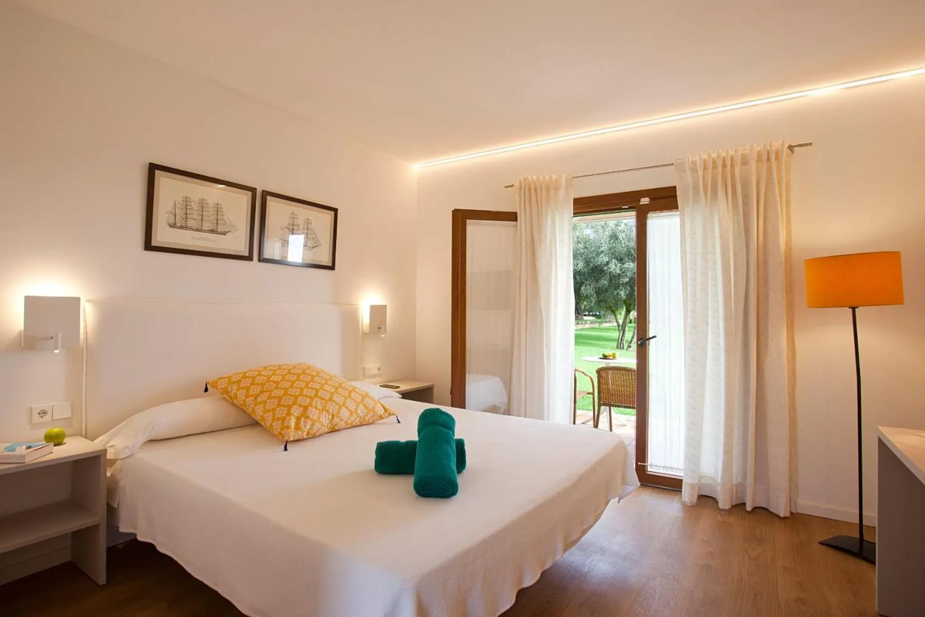 Bed in Son Corb Boutique Hotel