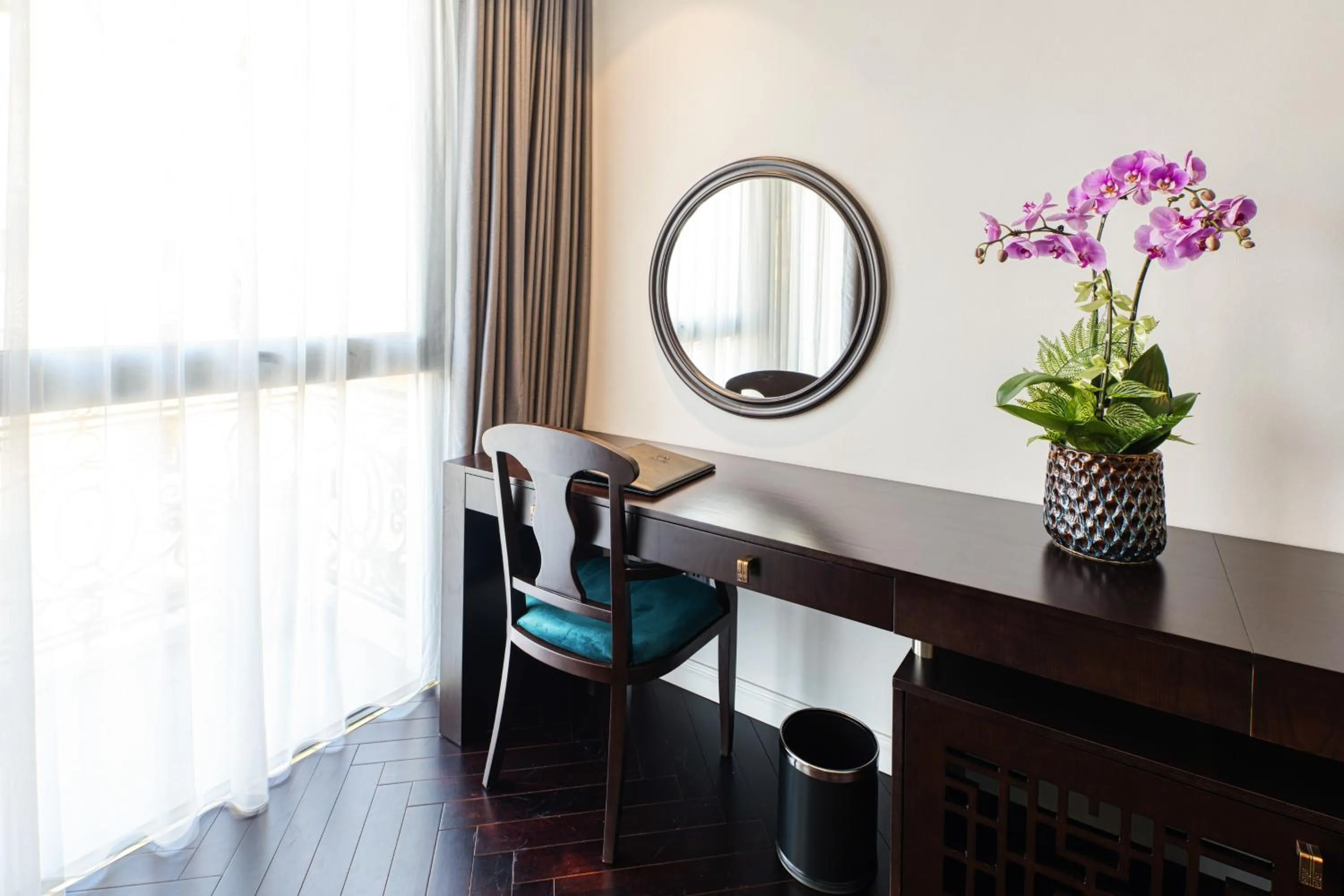 Seating area in The Almin Hotel