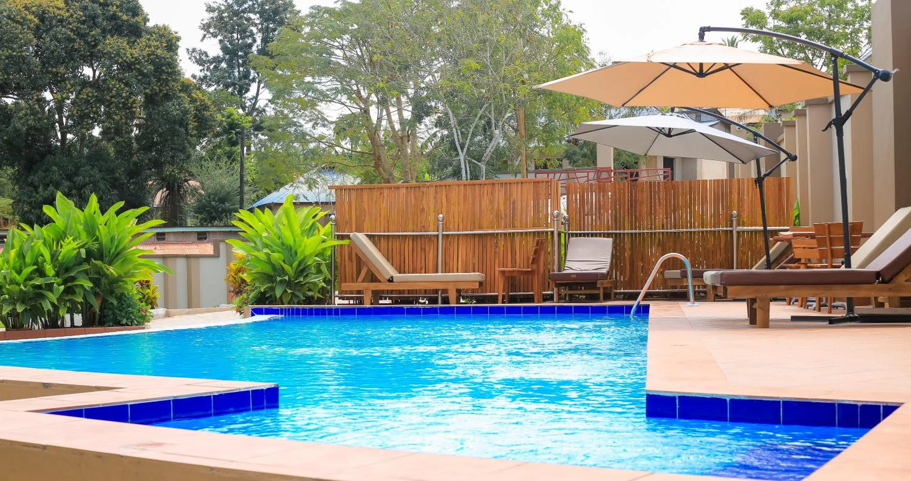 Swimming pool in Hotel Amaranth