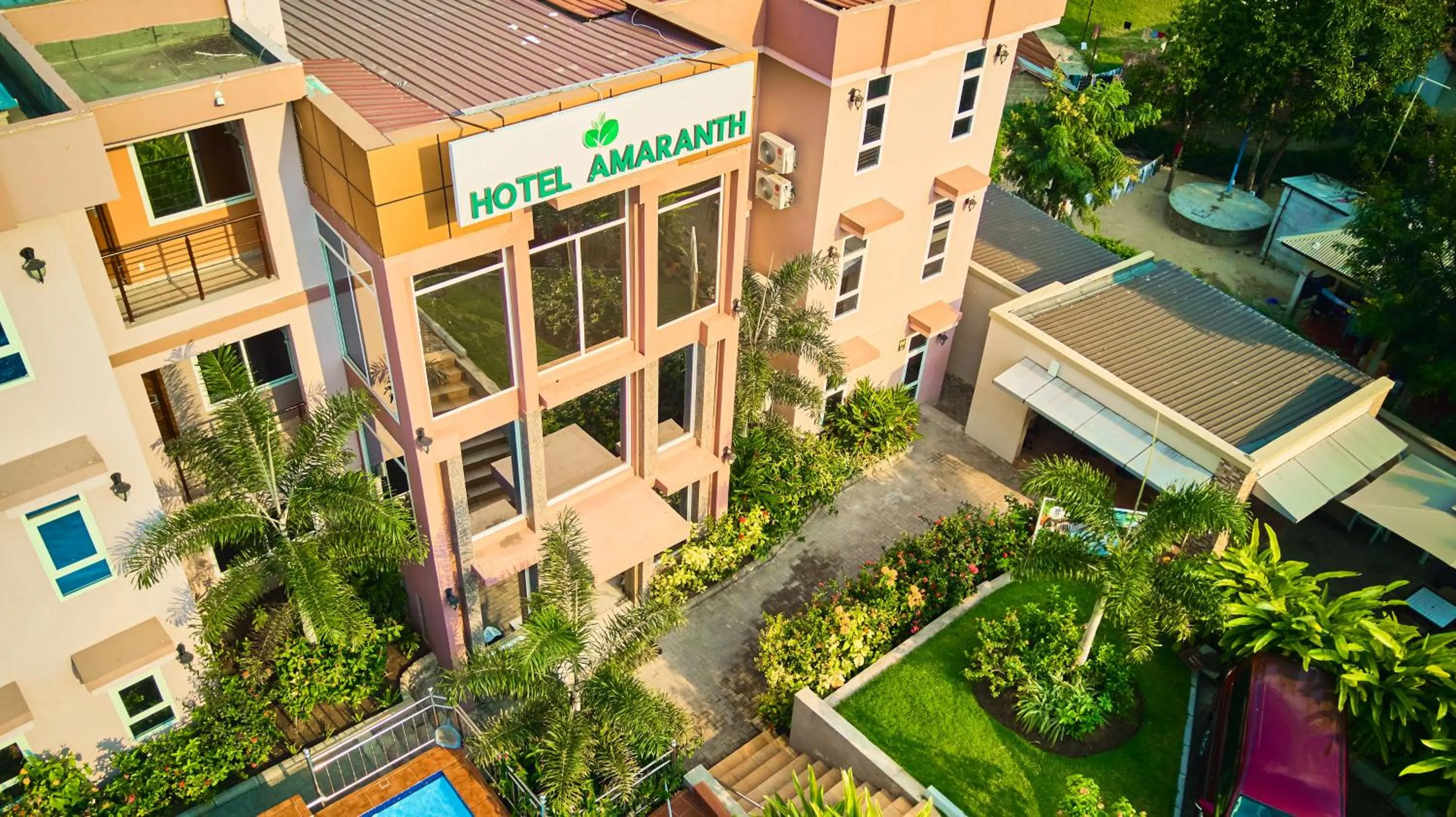 Property building in Hotel Amaranth