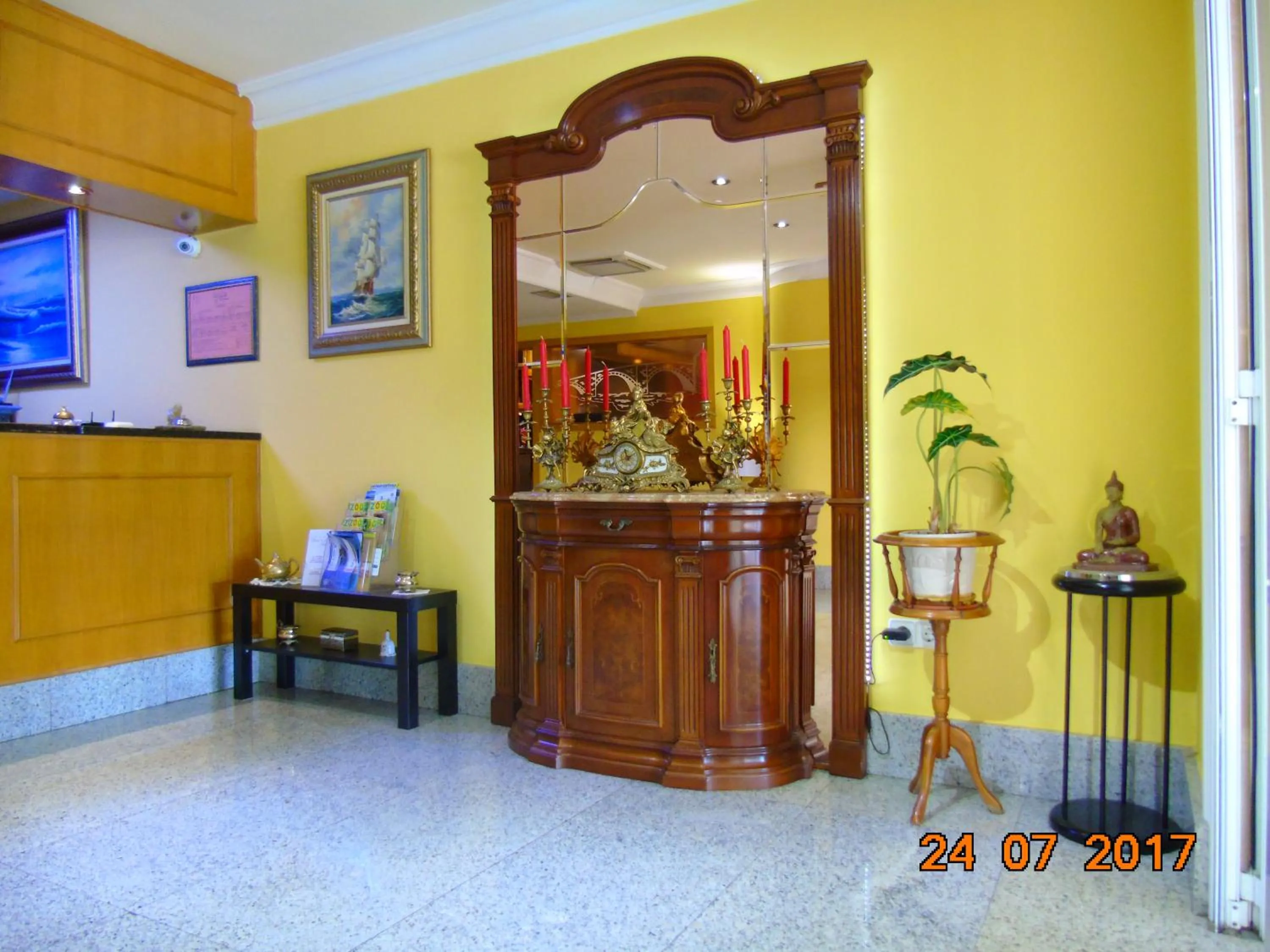 Lobby or reception in Hotel San Juan