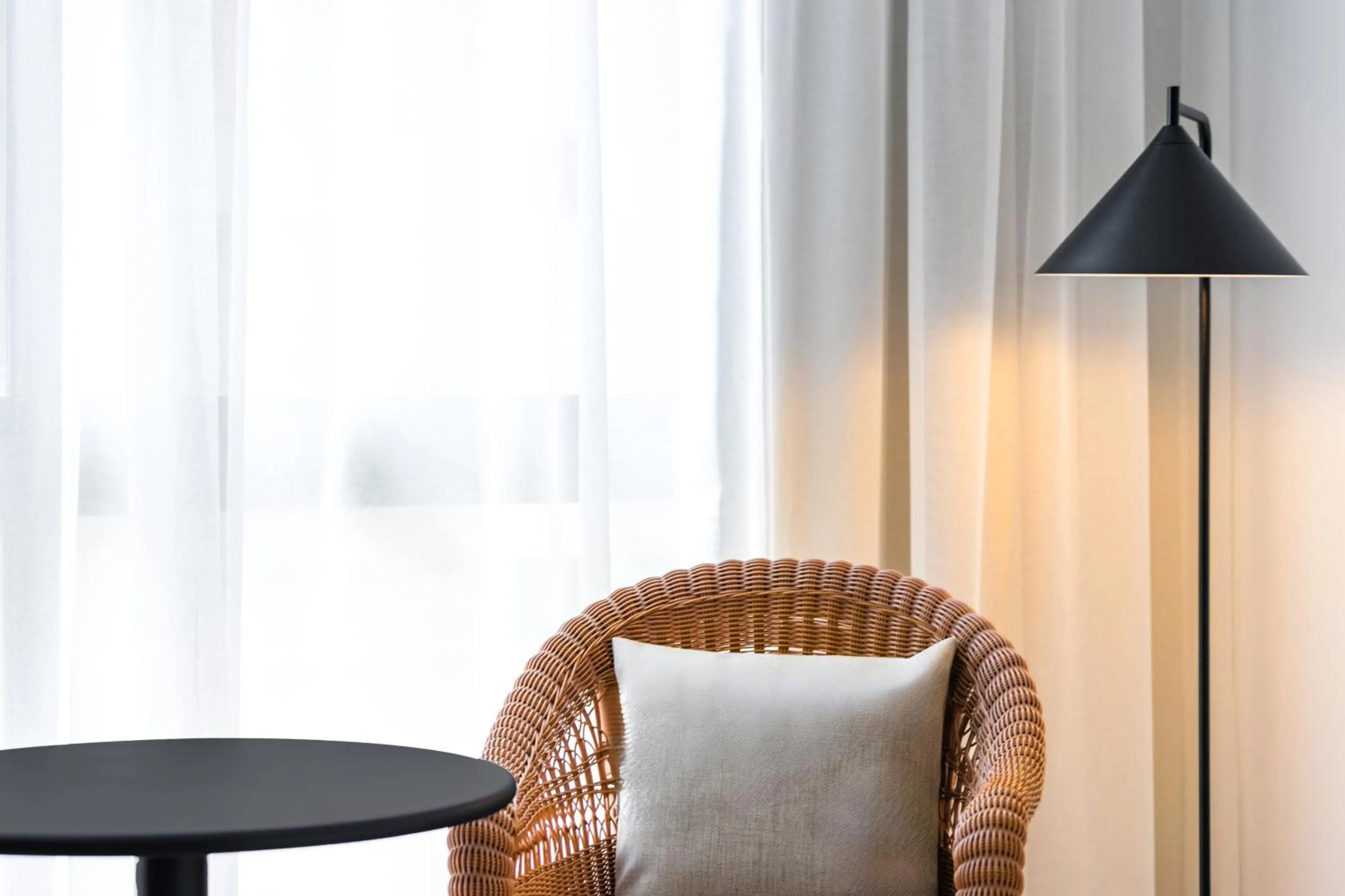 Seating area in La Suite