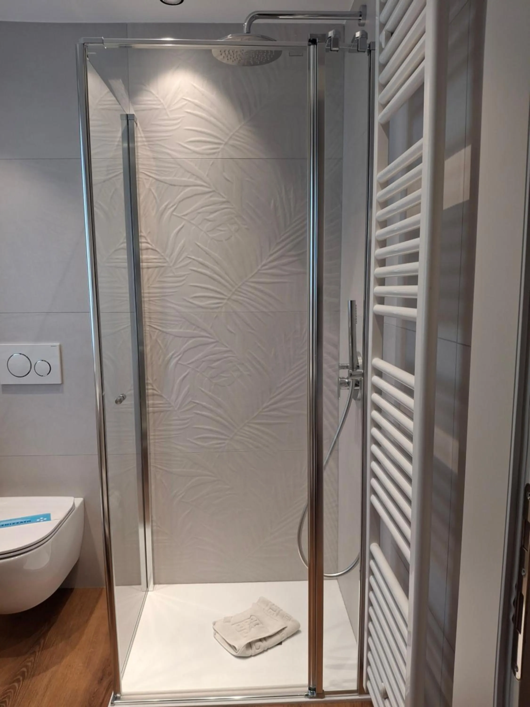 Shower in Hotel Dolomiti Saone